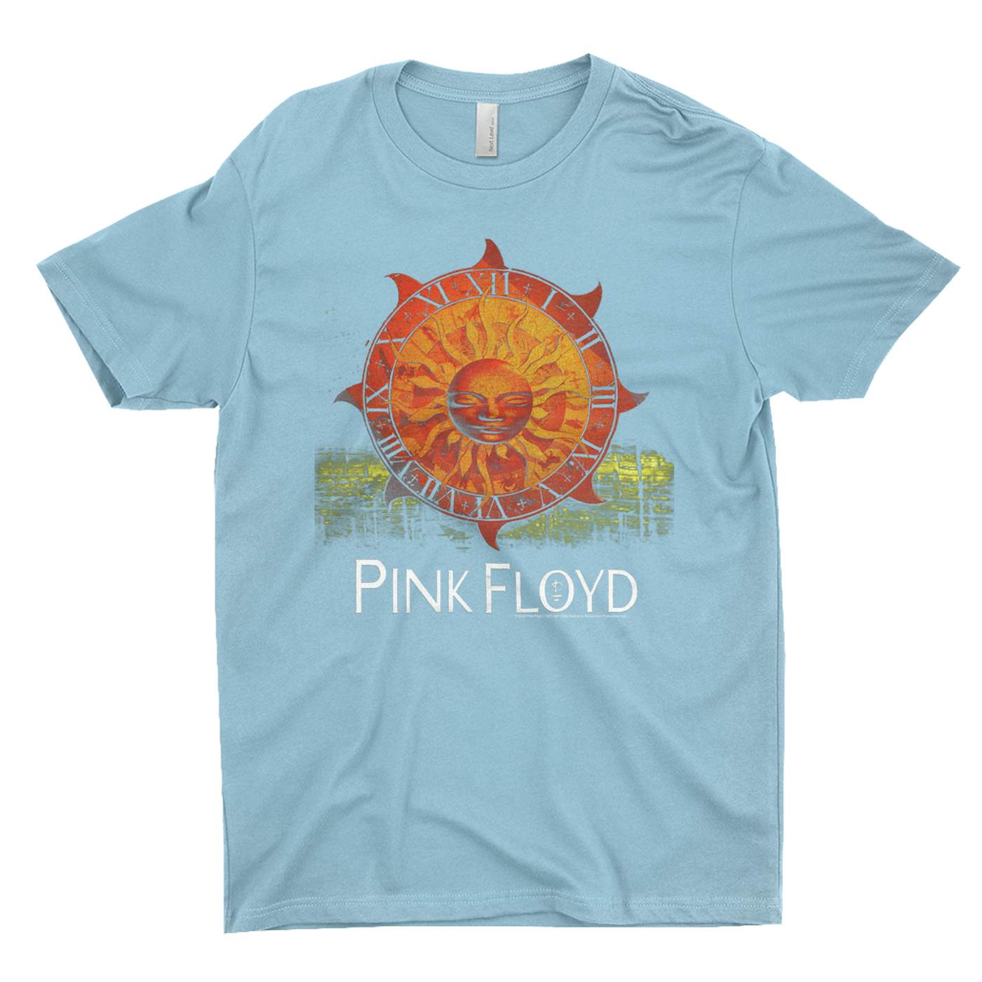 Pink Floyd T-Shirt | Sundial Brockum Design Distressed Pink Floyd