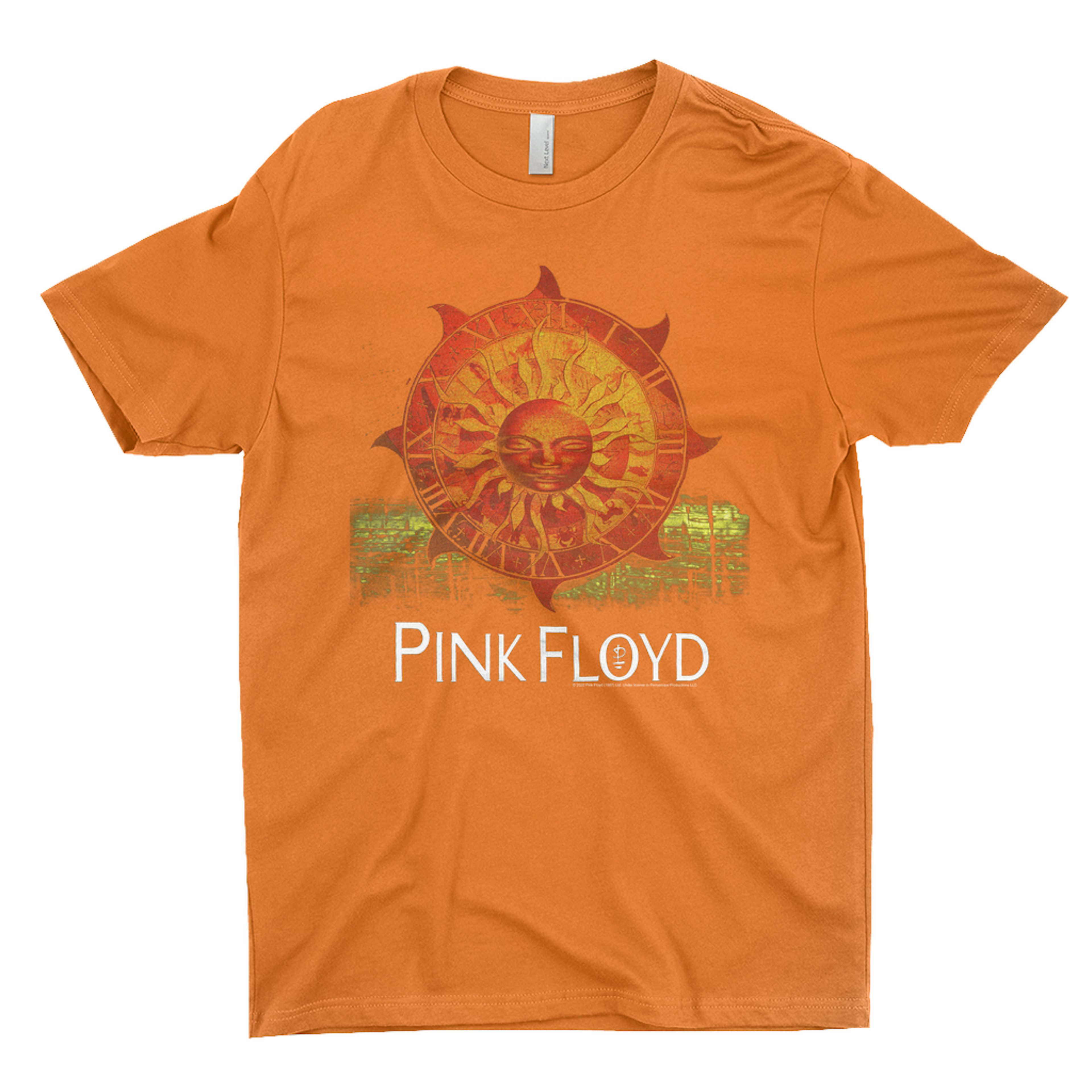 Pink Floyd T-Shirt | Sundial Brockum Design Distressed Pink Floyd