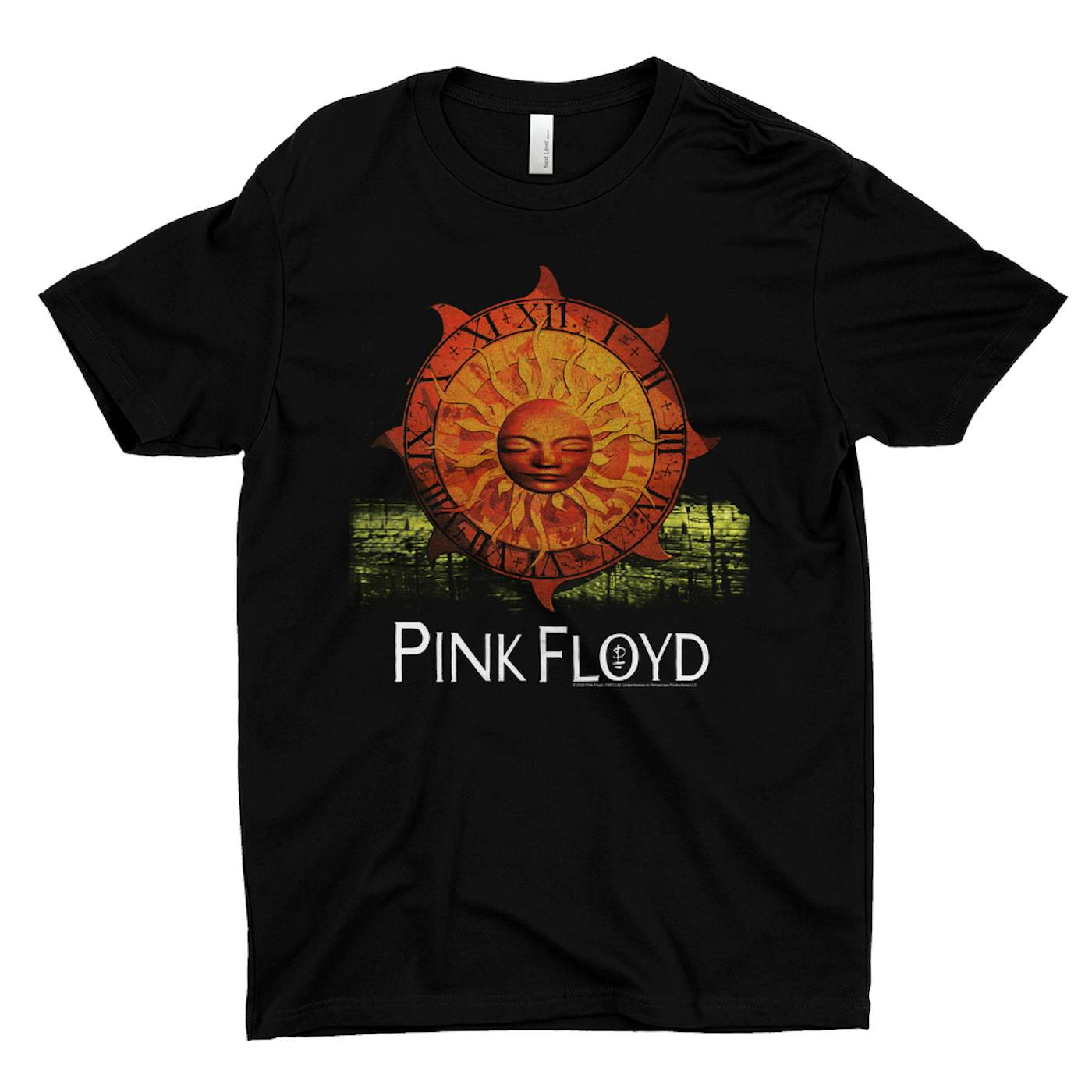 Pink Floyd T-Shirt | Sundial Brockum Design Distressed Pink Floyd