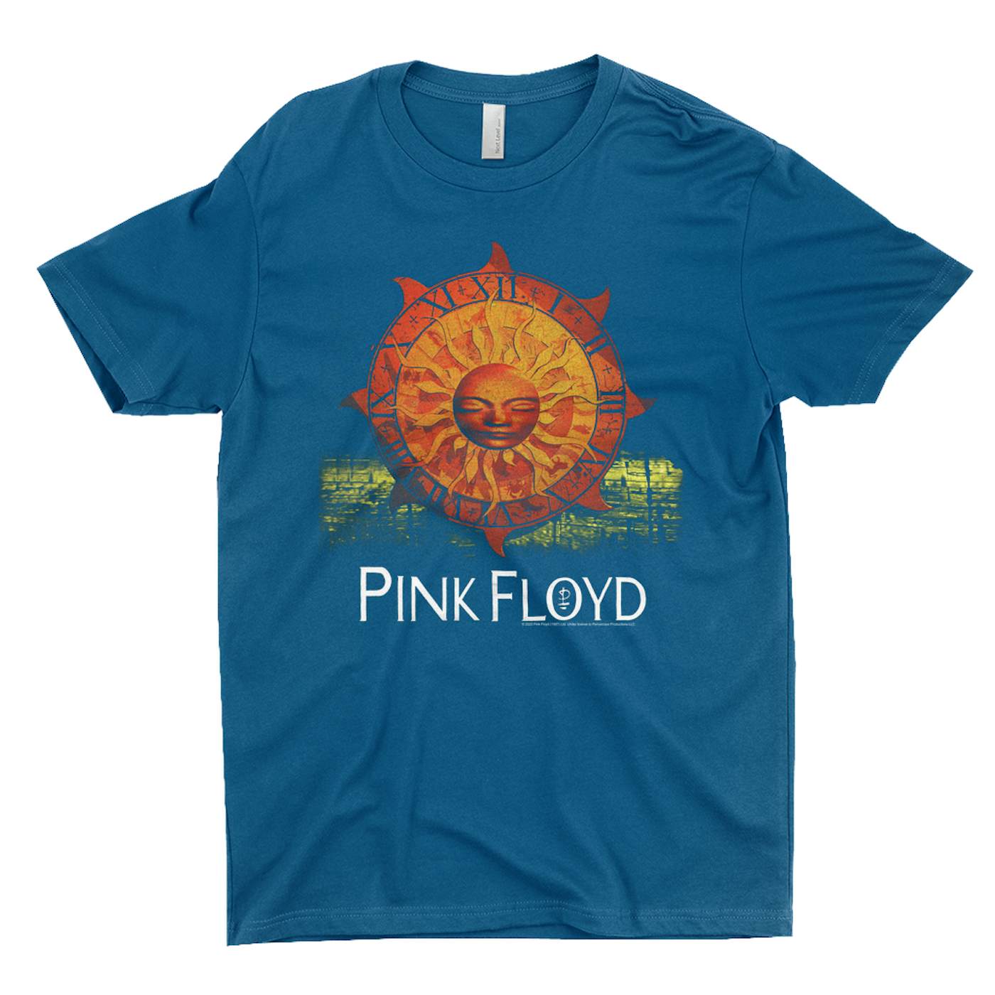 Pink Floyd T-Shirt | Sundial Brockum Design Distressed Pink