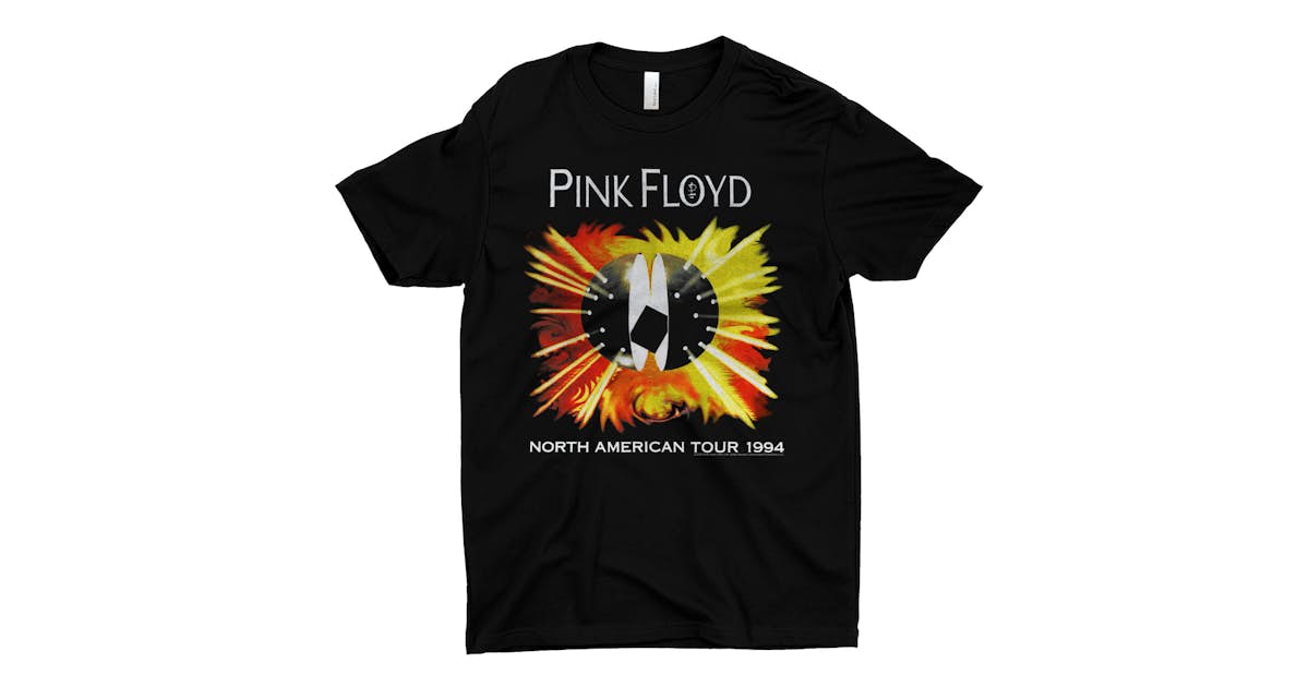 North | American Pink Tour Floyd T-Shirt Floyd Pink Shirt 1994
