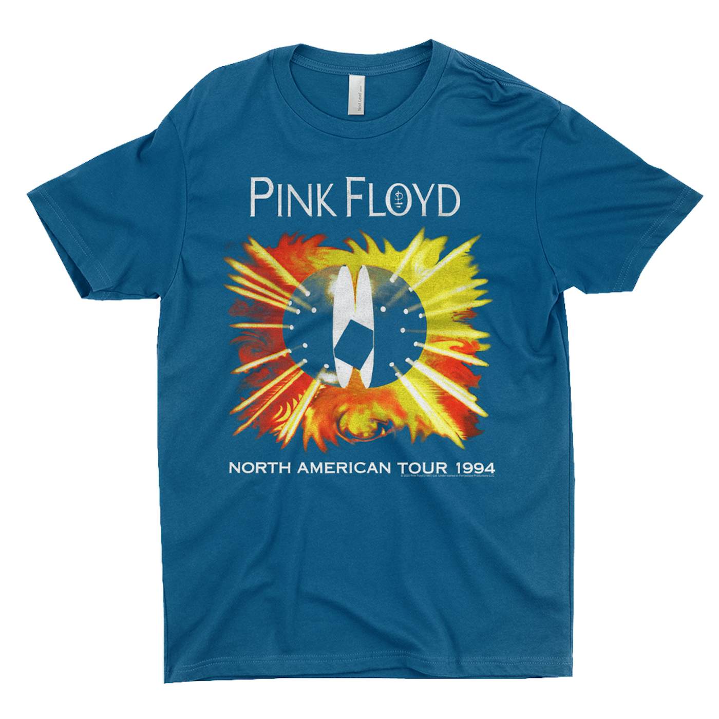 Pink | Tour Floyd American Shirt Pink 1994 North T-Shirt Floyd
