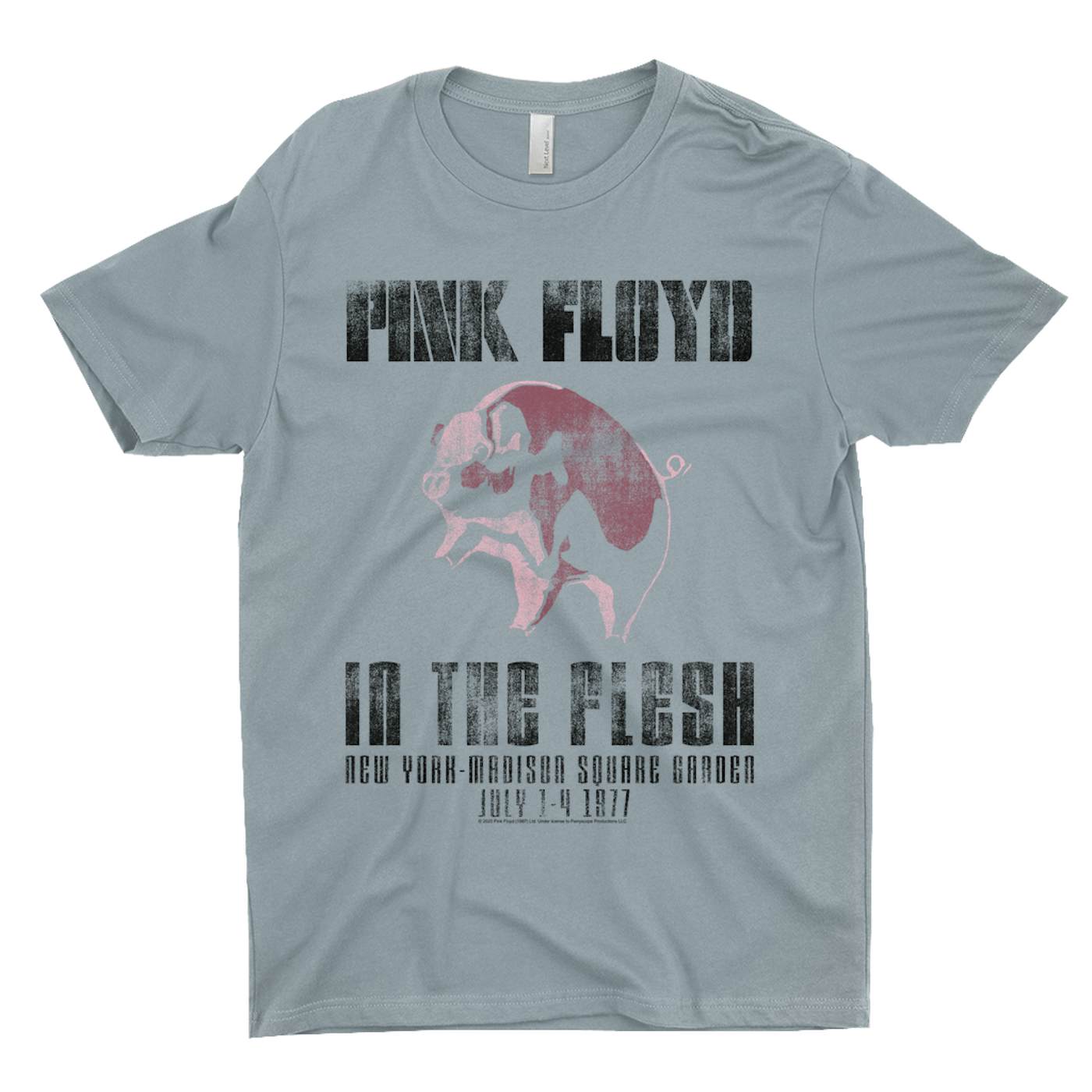Pink Floyd T-Shirt | In The Flesh 1977 NYC Madison Square Garden Concert Pink Floyd Shirt