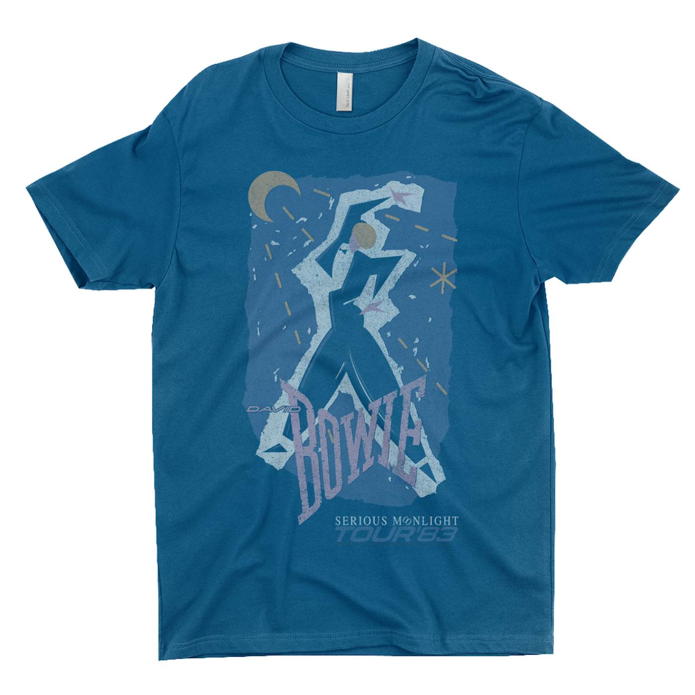 David Bowie T-Shirt | Serious Moonlight Tour 1983 Design Shirt