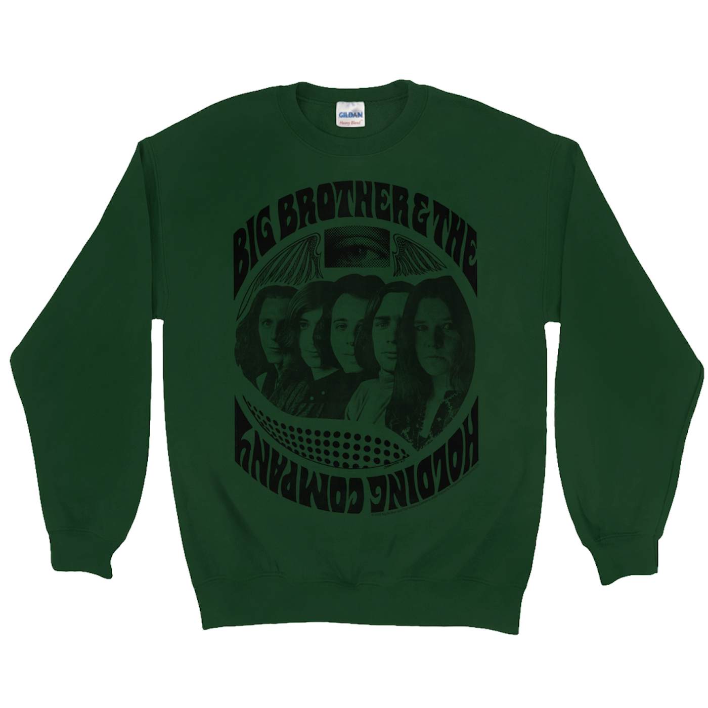 Big Brother and The Holding Co. Sweatshirt | Big Brother & The Holding Company Feat. Janis Joplin 1967 Poster Big Brother and The Holding Co. Sweatshirt