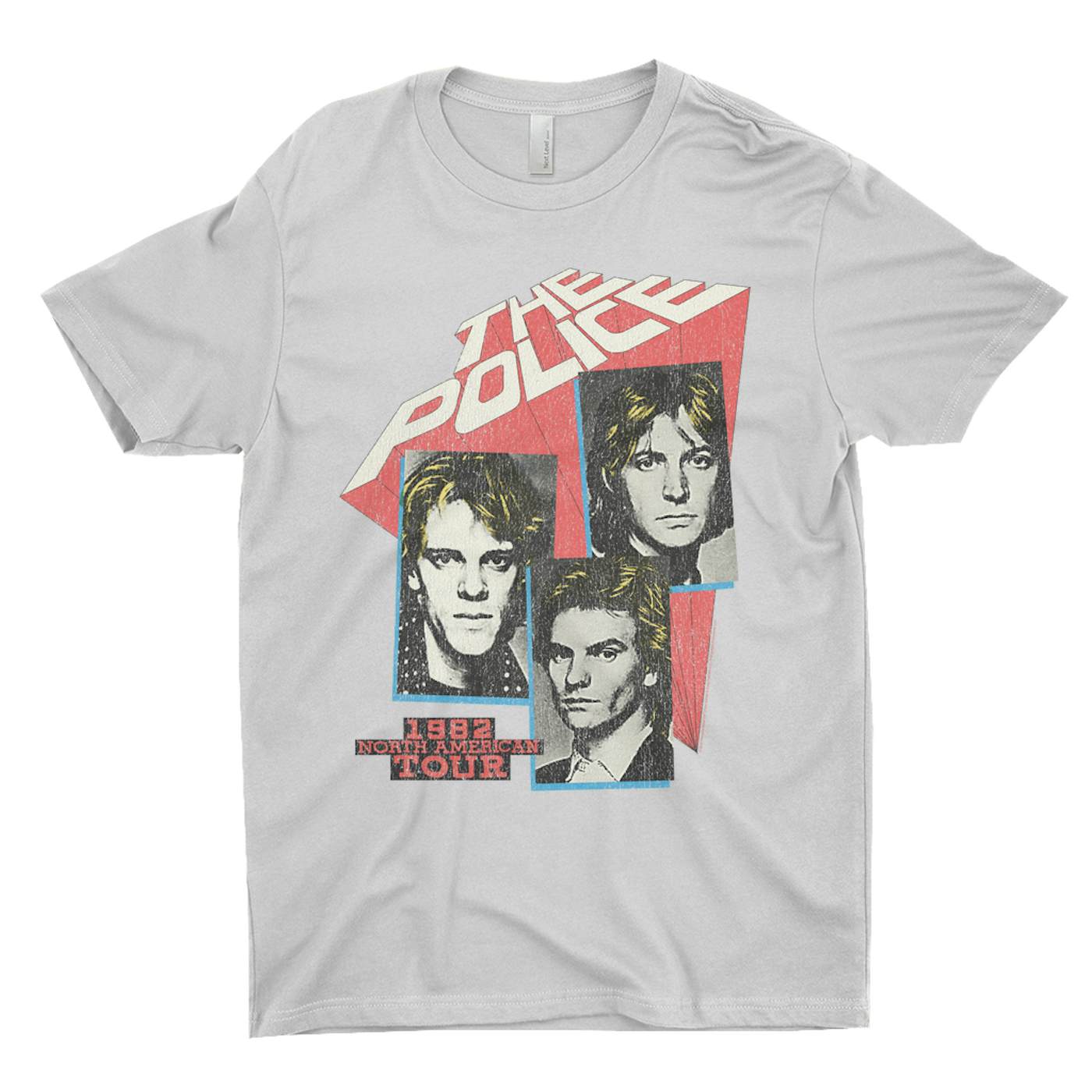 The Police T-Shirt | 1982 North American Tour Distressed The Police Shirt