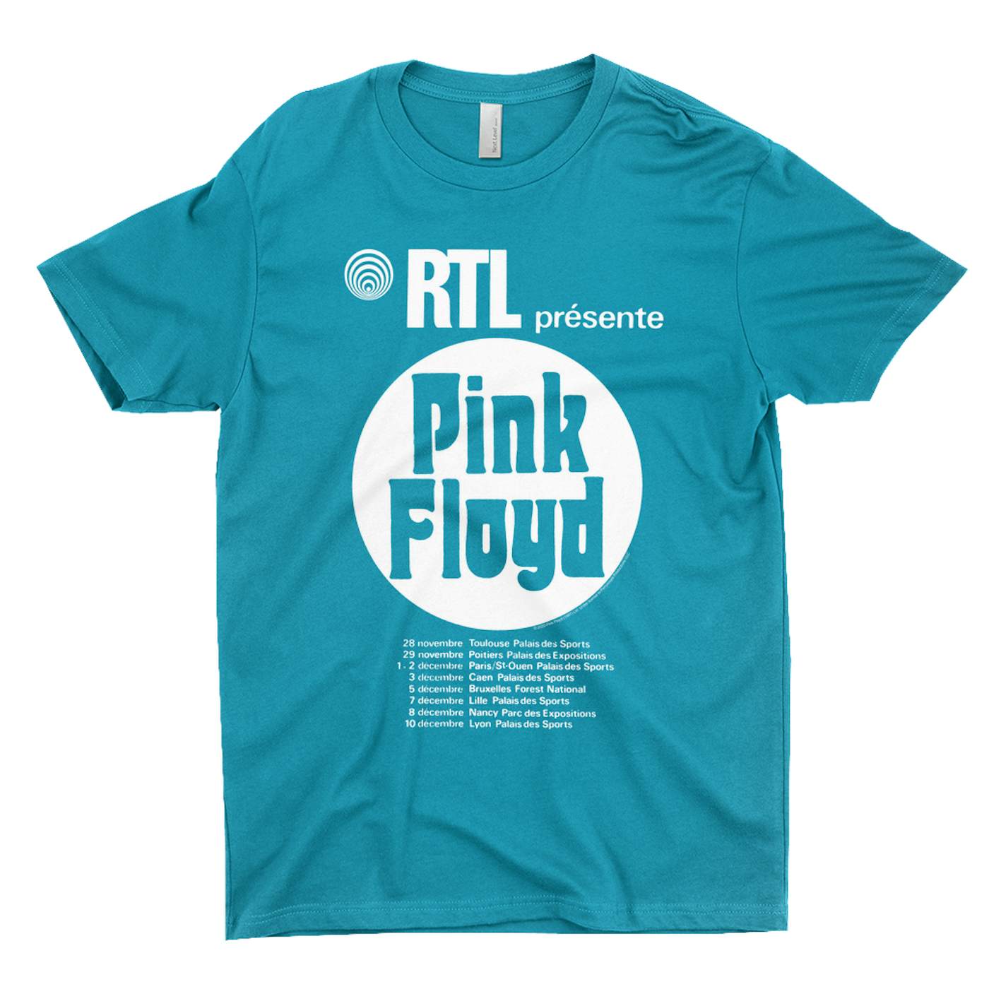 Pink Floyd T-Shirt | RTL Presente Concert Flyer Pink Floyd Shirt