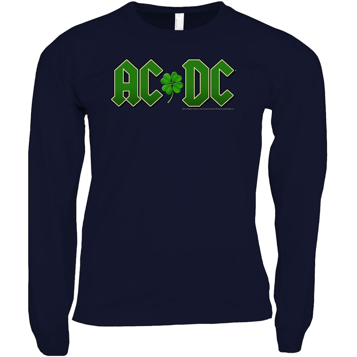 AC/DC Long Sleeve Shirt | Clover Logo Shirt