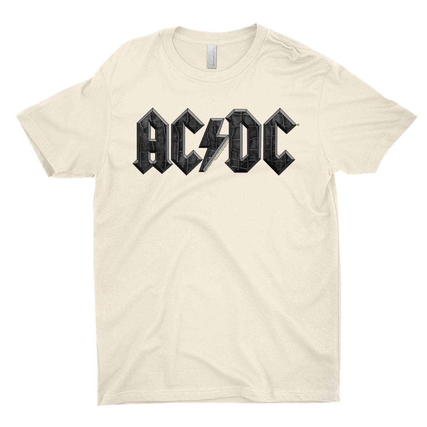 AC/DC T-Shirt | Crocodile Texture Logo Shirt (Merchbar Exclusive)