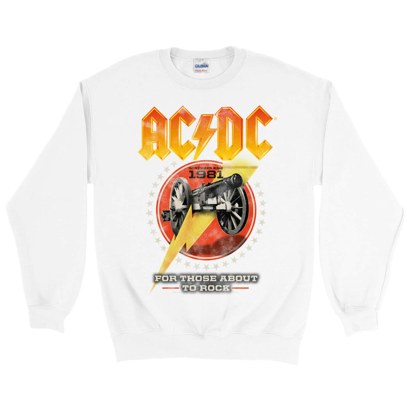 AC/DC Sweatshirt | For Those About To Rock Tour 1981 Sweatshirt