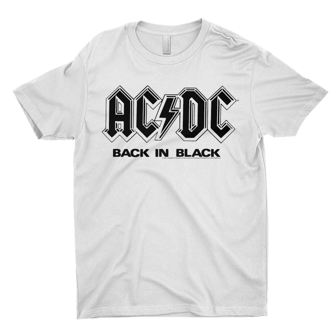 ac dc shirt back in black