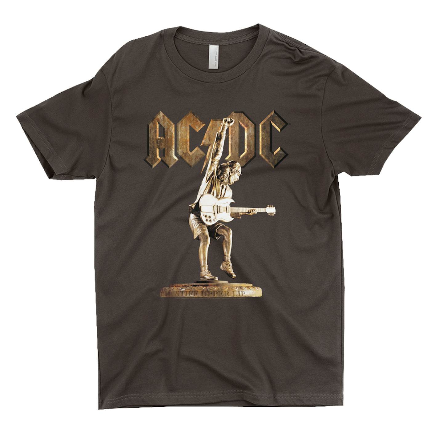 AC/DC T-Shirt | Stiff Upper Lip Statue Shirt