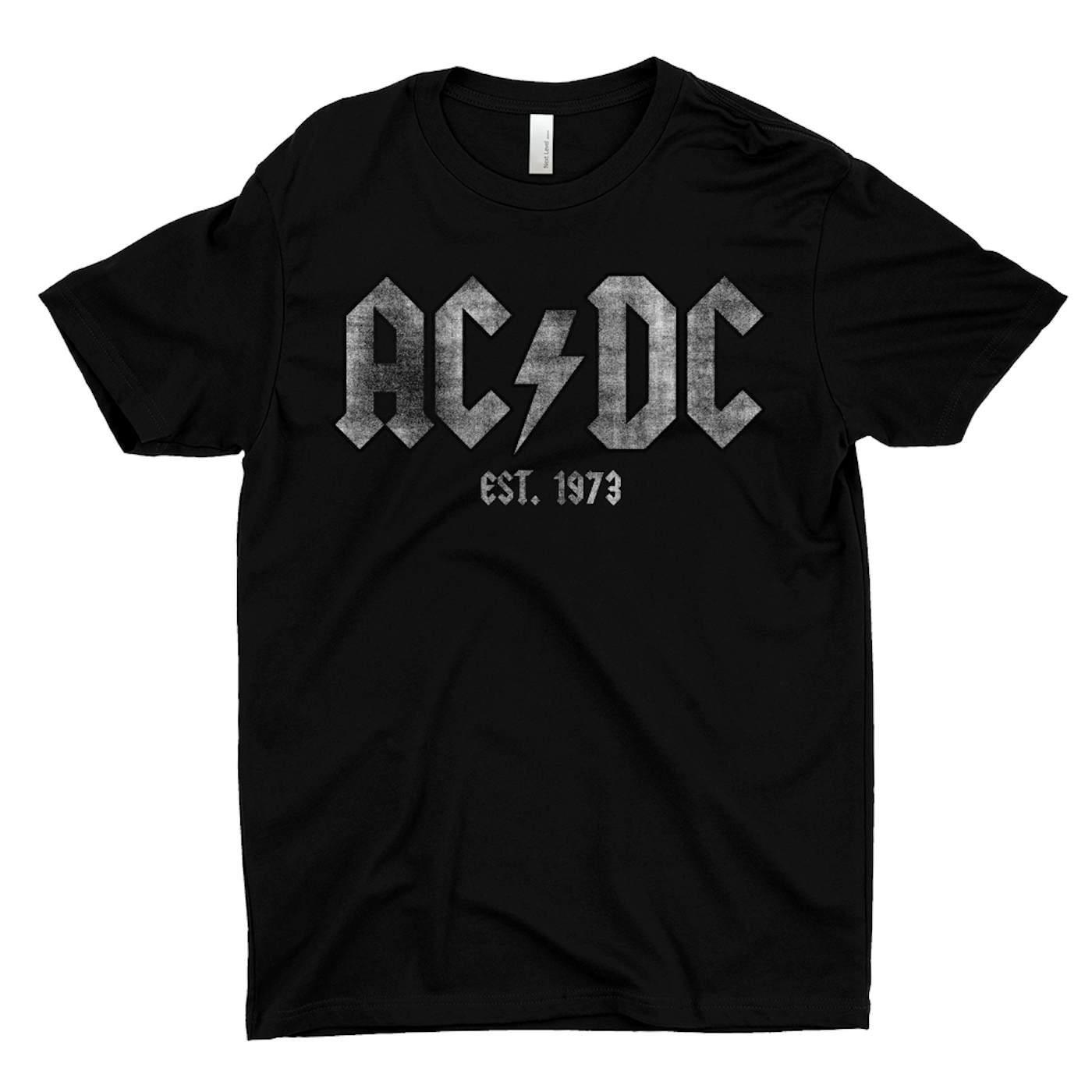ACDC T-Shirt | AC/DC Est. 1973 Distressed ACDC Shirt (Merchbar Exclusive)
