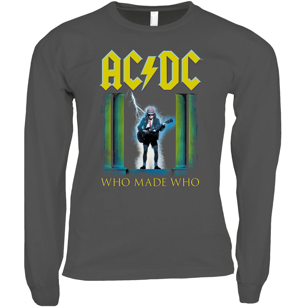 AC/DC Long Sleeve Shirt | Who Made Who Album Art Shirt