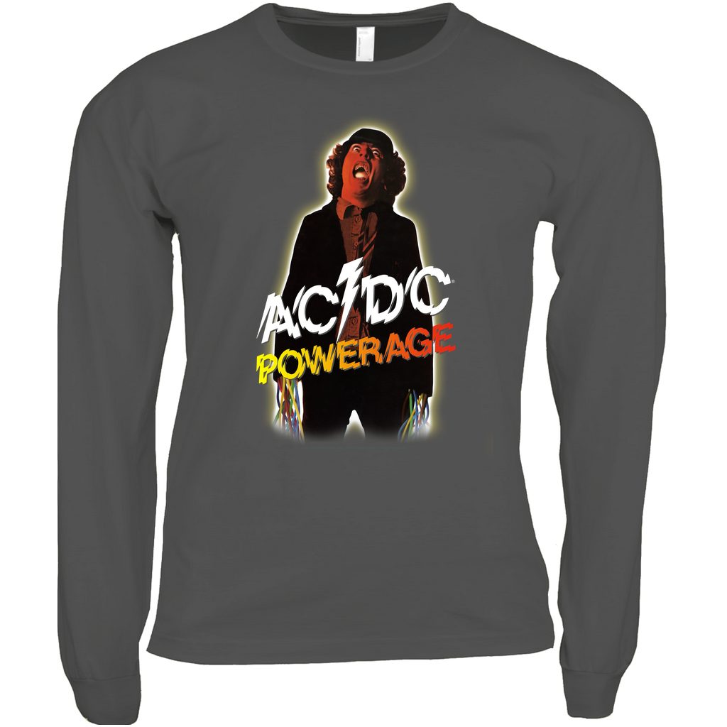 AC/DC Long Sleeve Shirt | Powerage Album Design Shirt