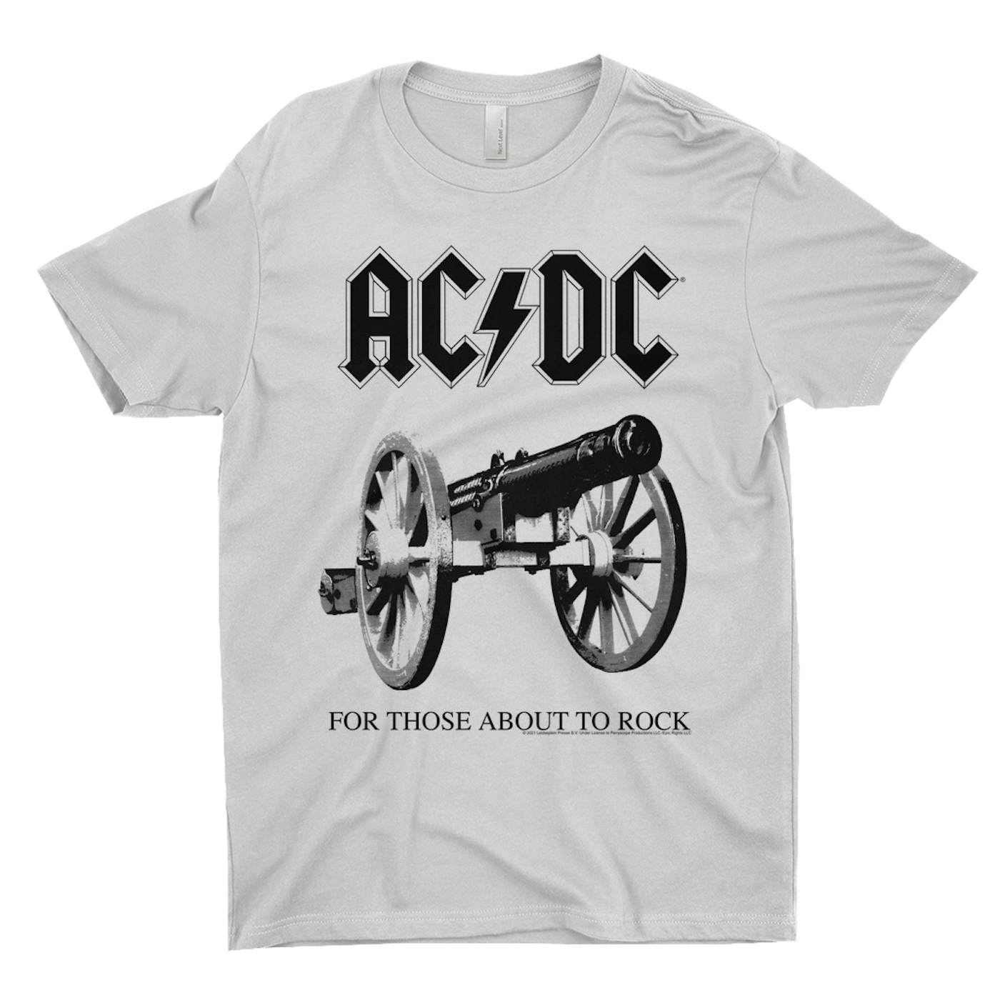 AC/DC Image | T-Shirt Black Cannon For Shirt Rock About To Those