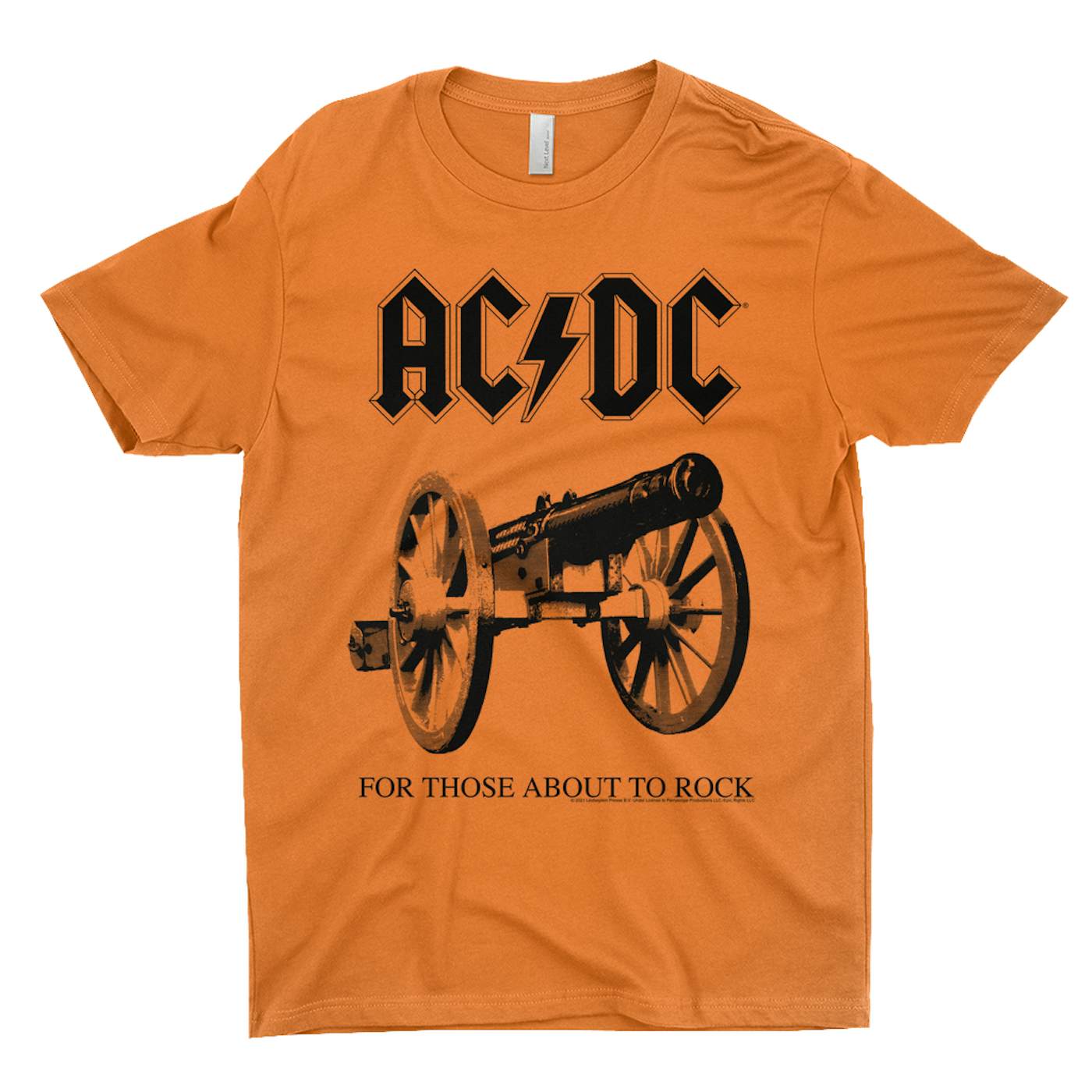 AC/DC T-Shirt For Shirt To | Those About Image Rock Cannon Black