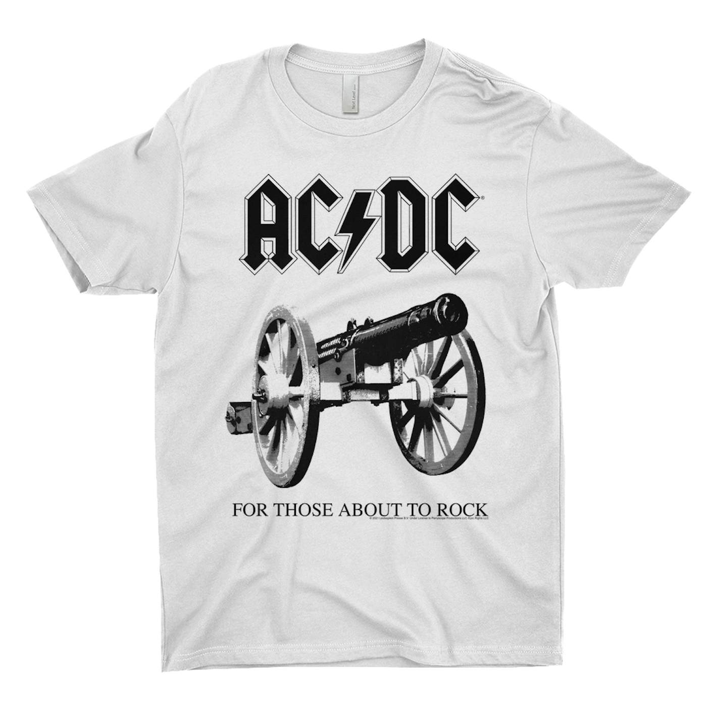 AC/DC T-Shirt | Shirt For Black Cannon About Those Rock To Image