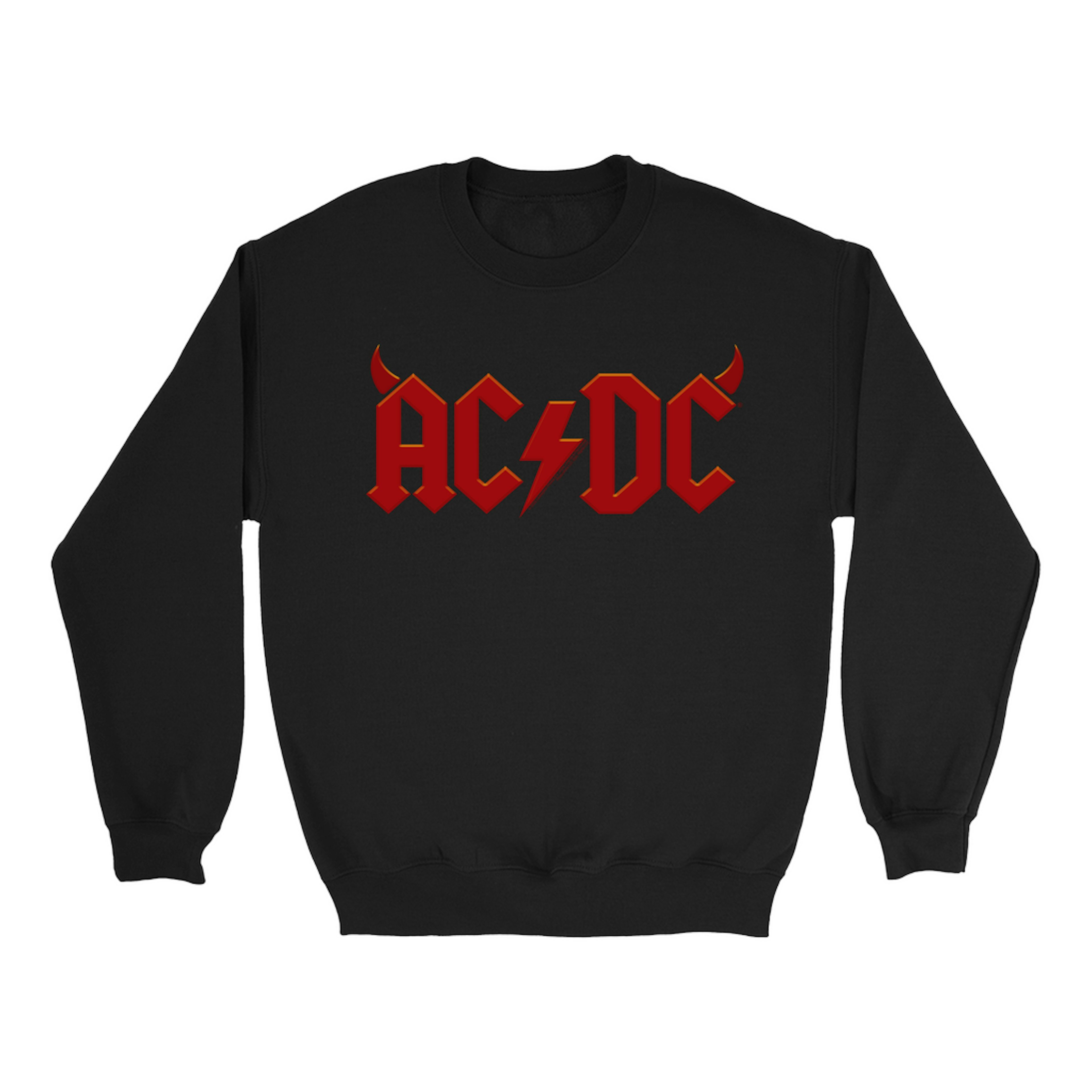 AC/DC Sweatshirt | Horn Logo Sweatshirt