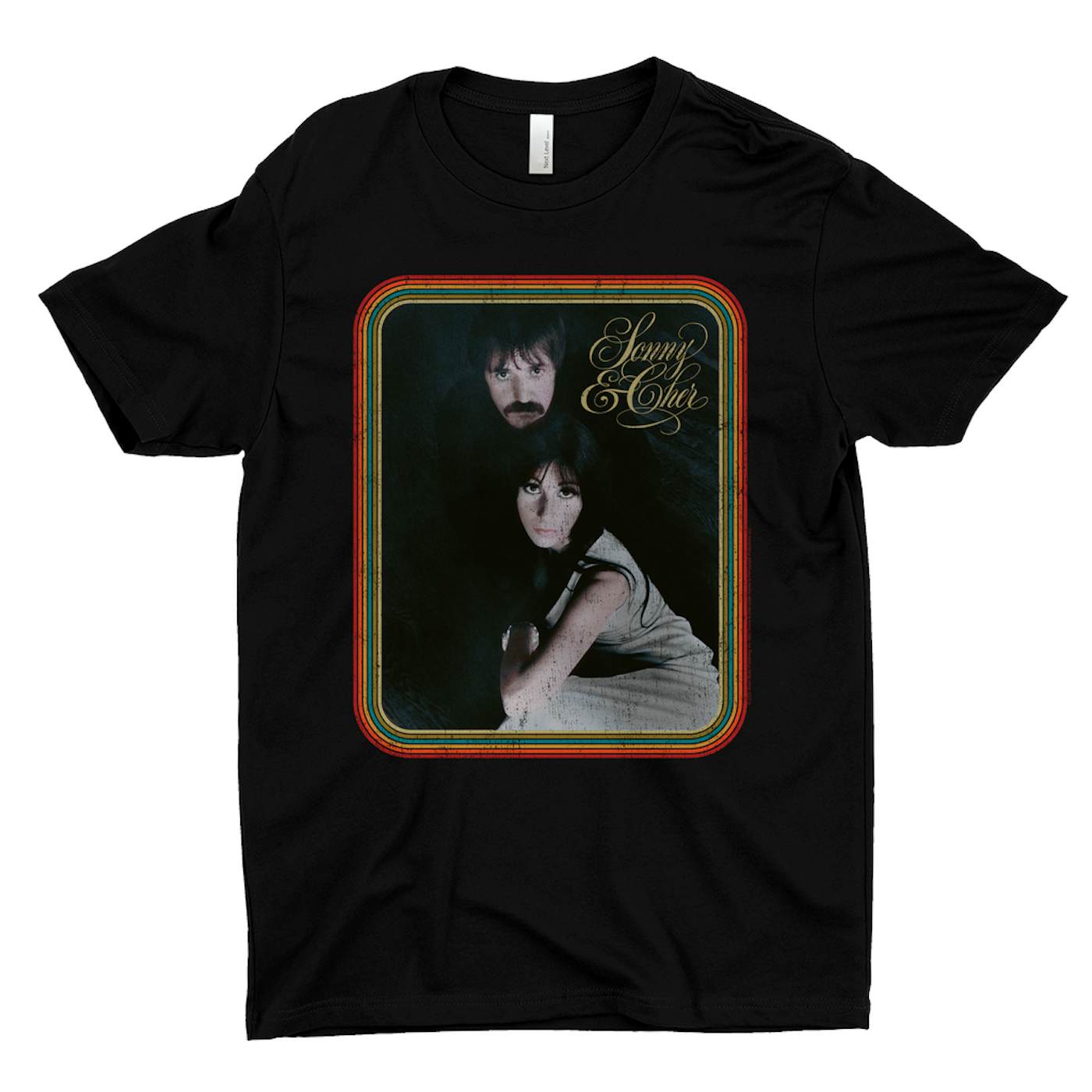Sonny & Cher T-Shirt | The Two Of Us Retro Fame And Logo Sonny And Cher Shirt (Merchbar Exclusive)