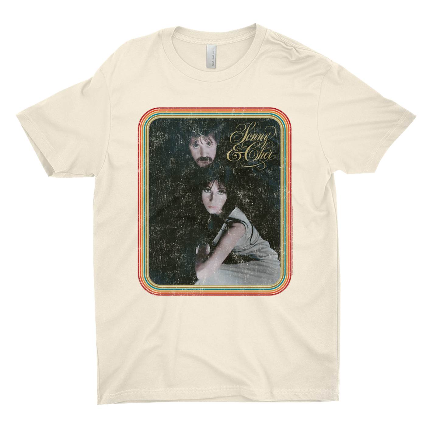 Sonny & Cher T-Shirt | The Two Of Us Retro Fame And Logo Sonny And Cher Shirt (Merchbar Exclusive)
