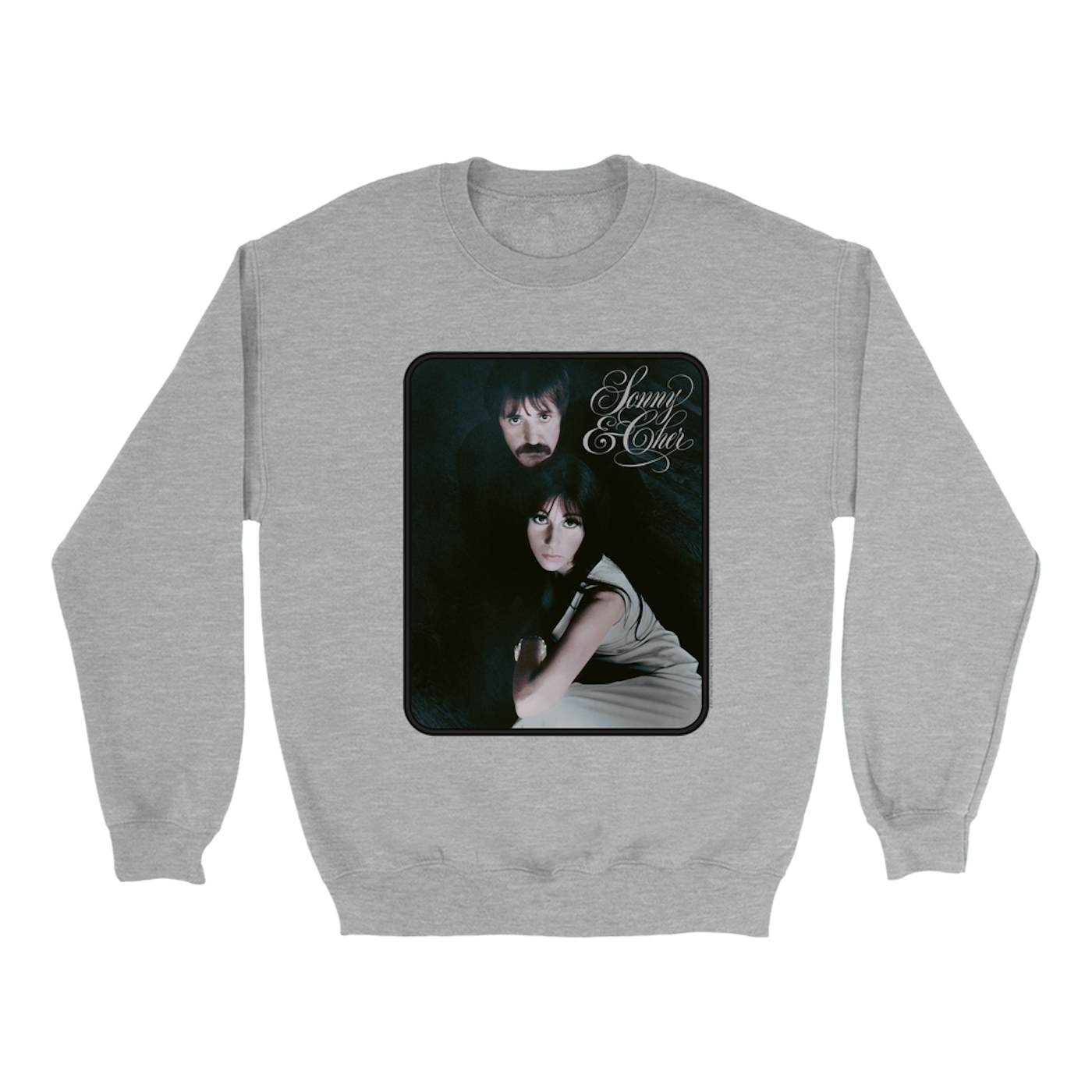 Sonny & Cher Sweatshirt | The Two Of Us Frame Photo And Logo Sonny And Cher Sweatshirt