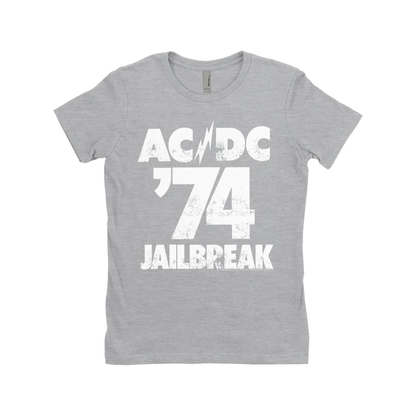 ACDC JAILBREAK '74 Destroyed Finish Original T-shirt