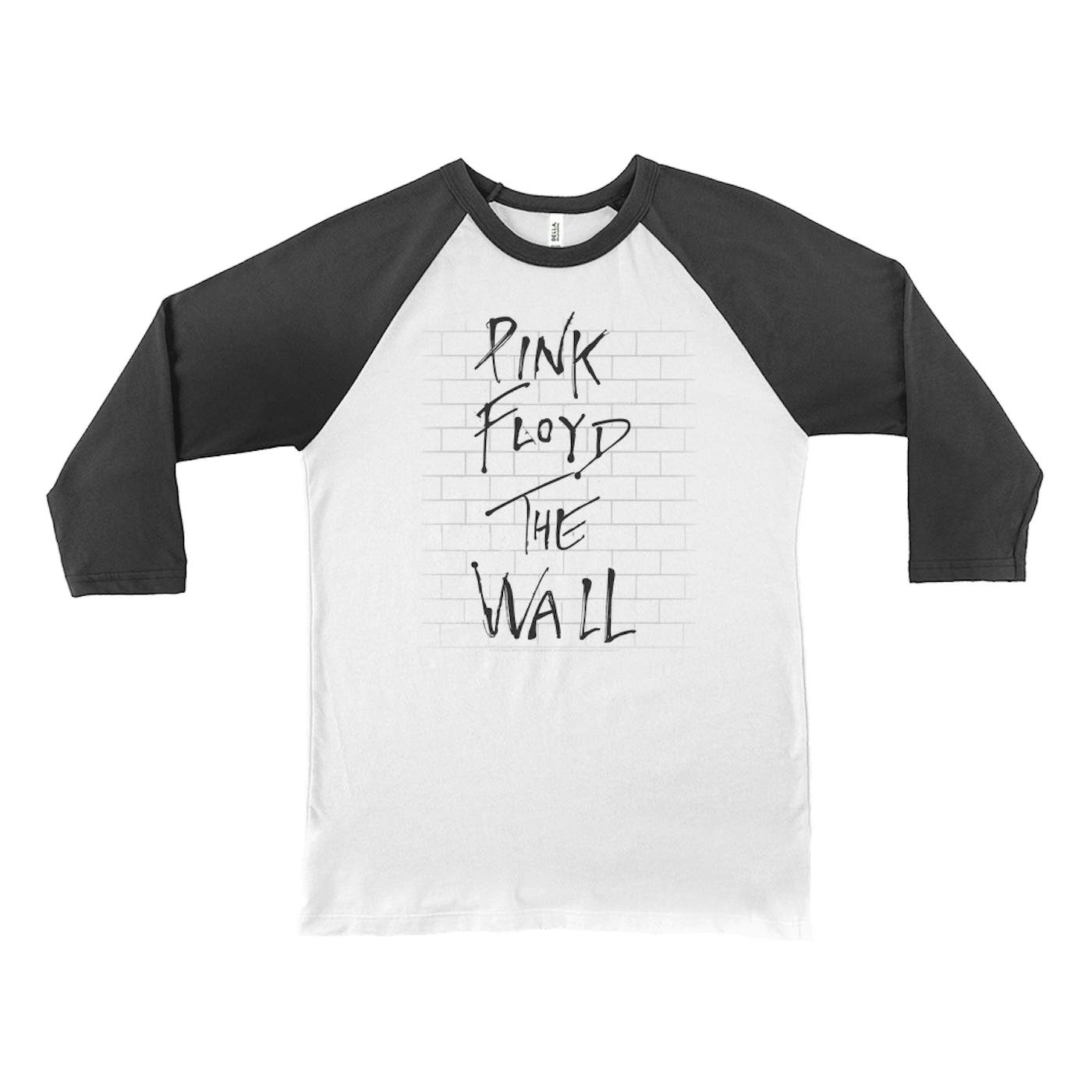 Pink Floyd 3/4 Sleeve Baseball Tee | Pink Floyd The Wall Art Pink Floyd Shirt