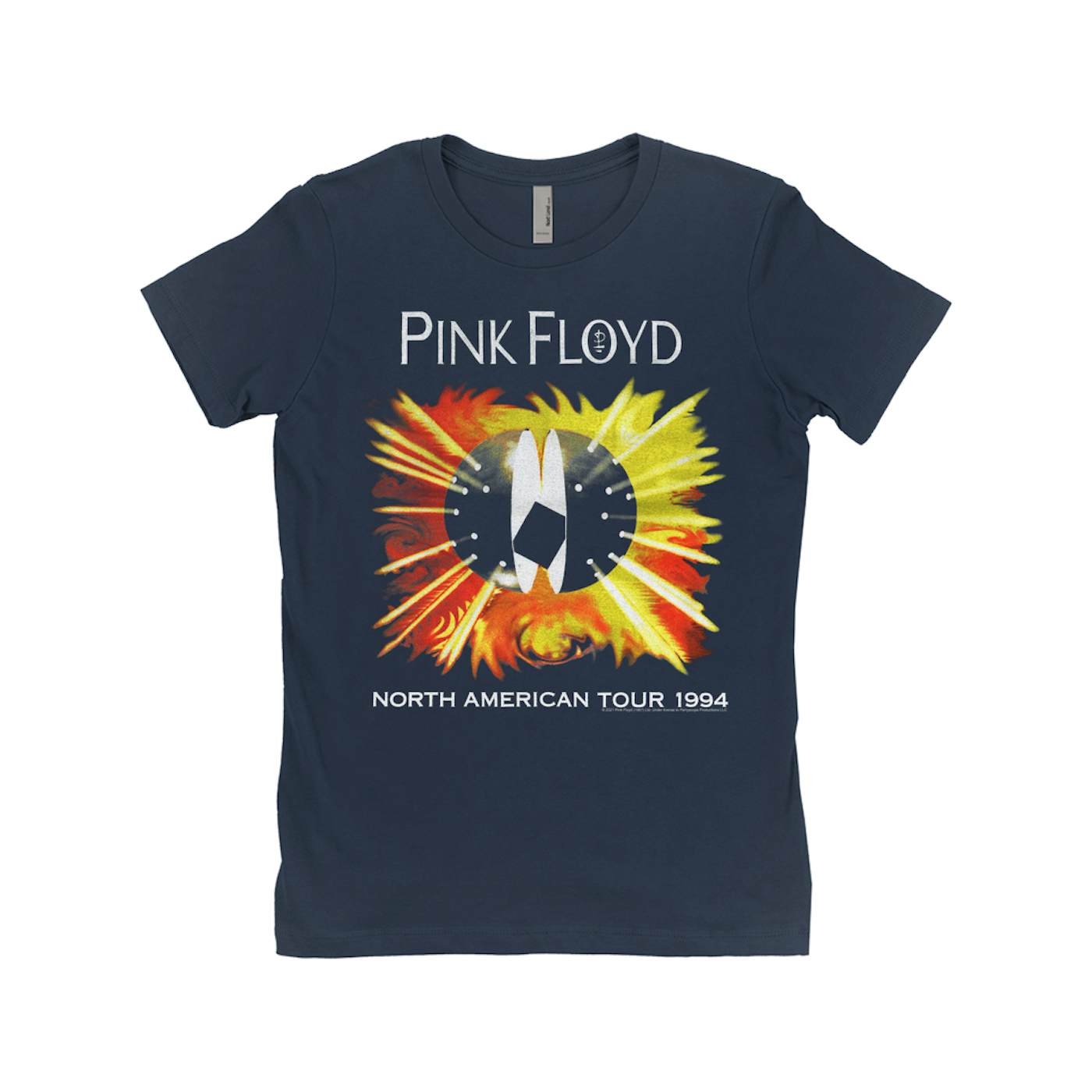 Pink Floyd Ladies' Boyfriend T-Shirt | North American Tour 1994