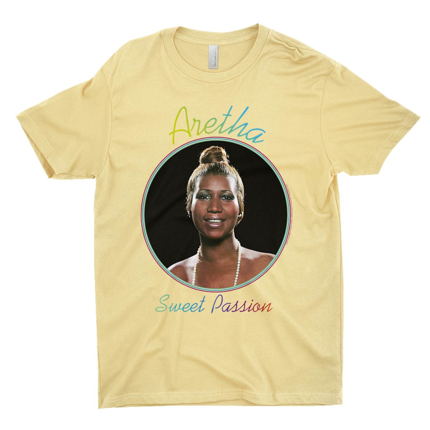 Aretha Franklin T-Shirt | Sweet Passion Album Design Aretha Franklin Shirt (Merchbar Exclusive)