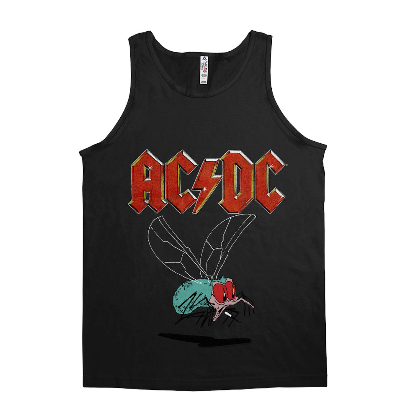 AC/DC Angus Lightning Tie Dye T-shirt MD