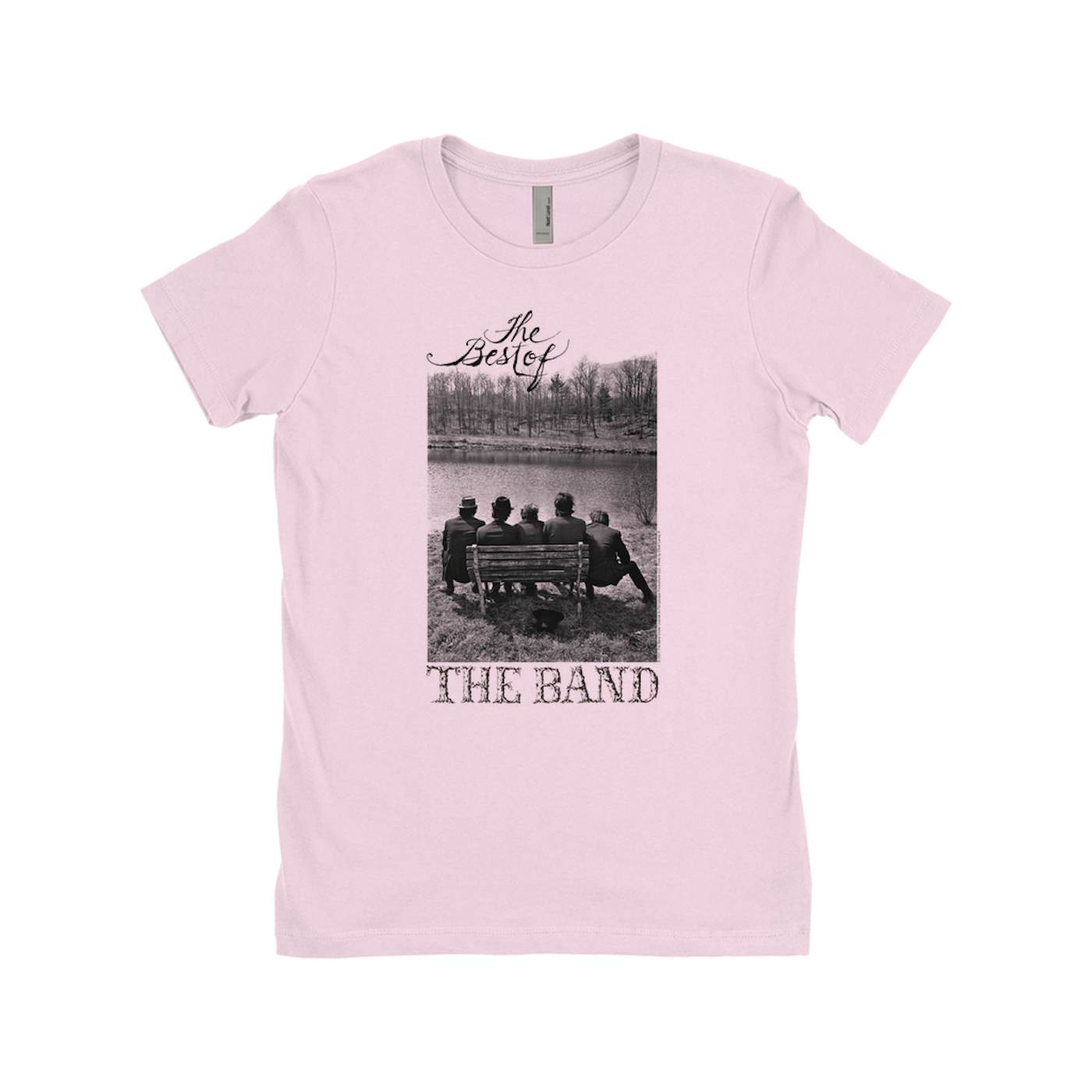 The Band Ladies' Boyfriend T-Shirt | Group Photo Car Design Distressed The Band Shirt