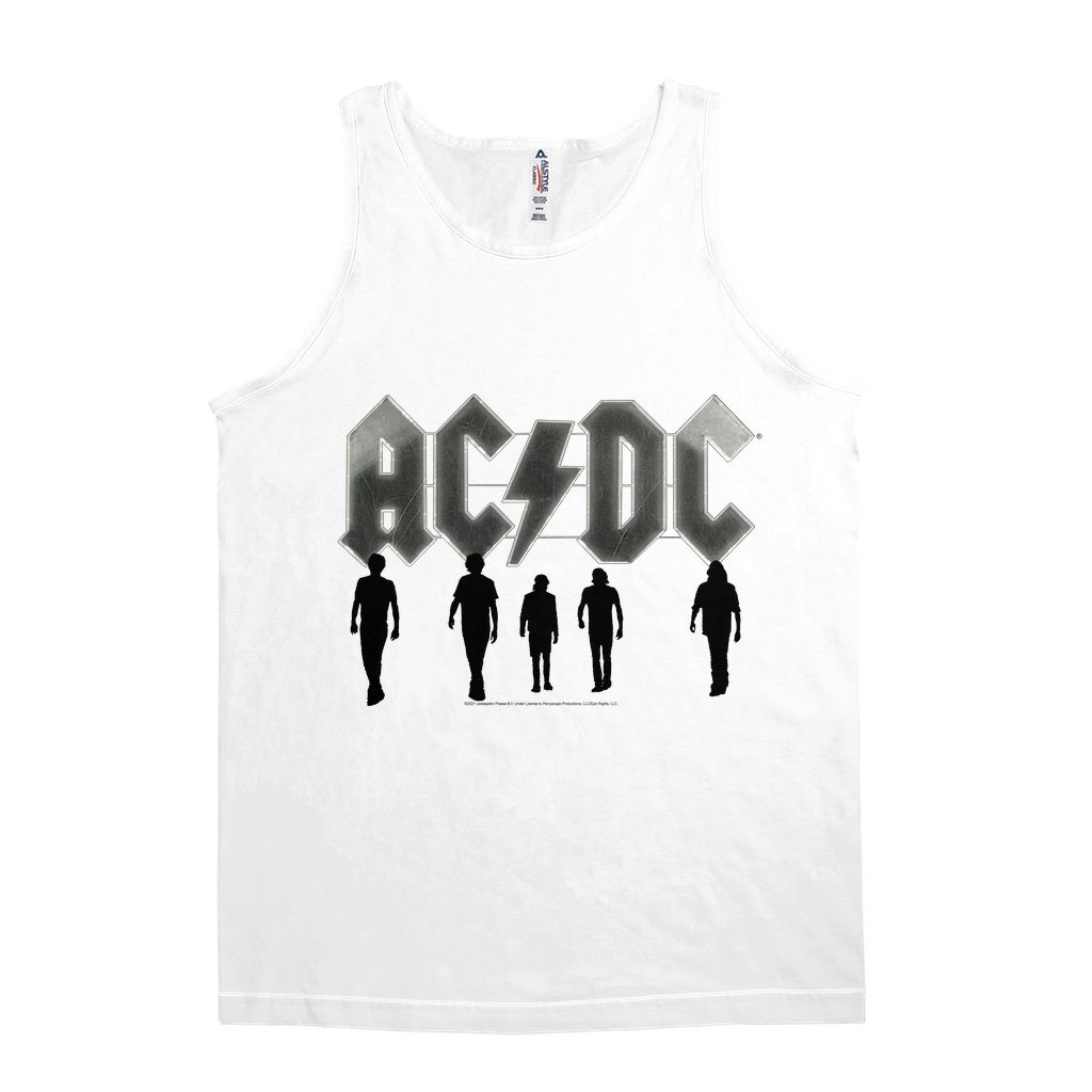 AC/DC Unisex Tank Top | Stage Silhouette Design Shirt