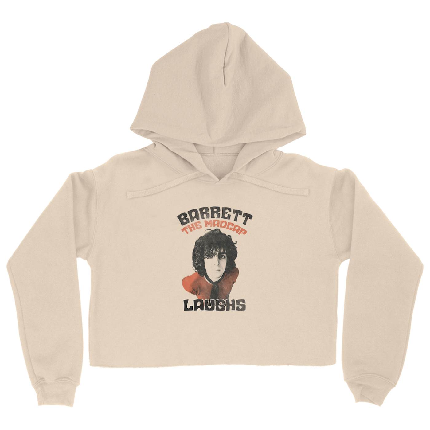 Vintage Distressed Vintage Madcap Laughs Syd Barrett Crop Hoodie