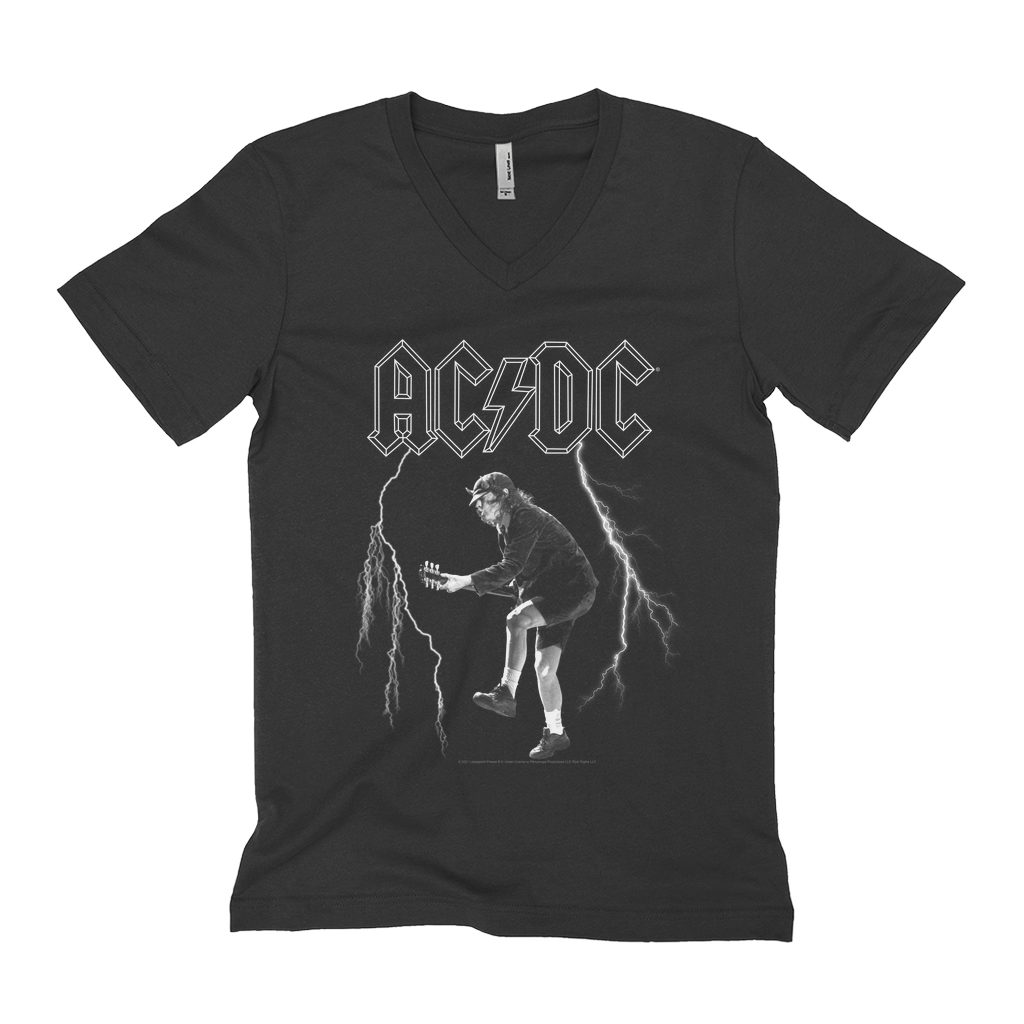 AC/DC Angus Young Lighting On Stage Design Shirt (Merchbar Exclusive)