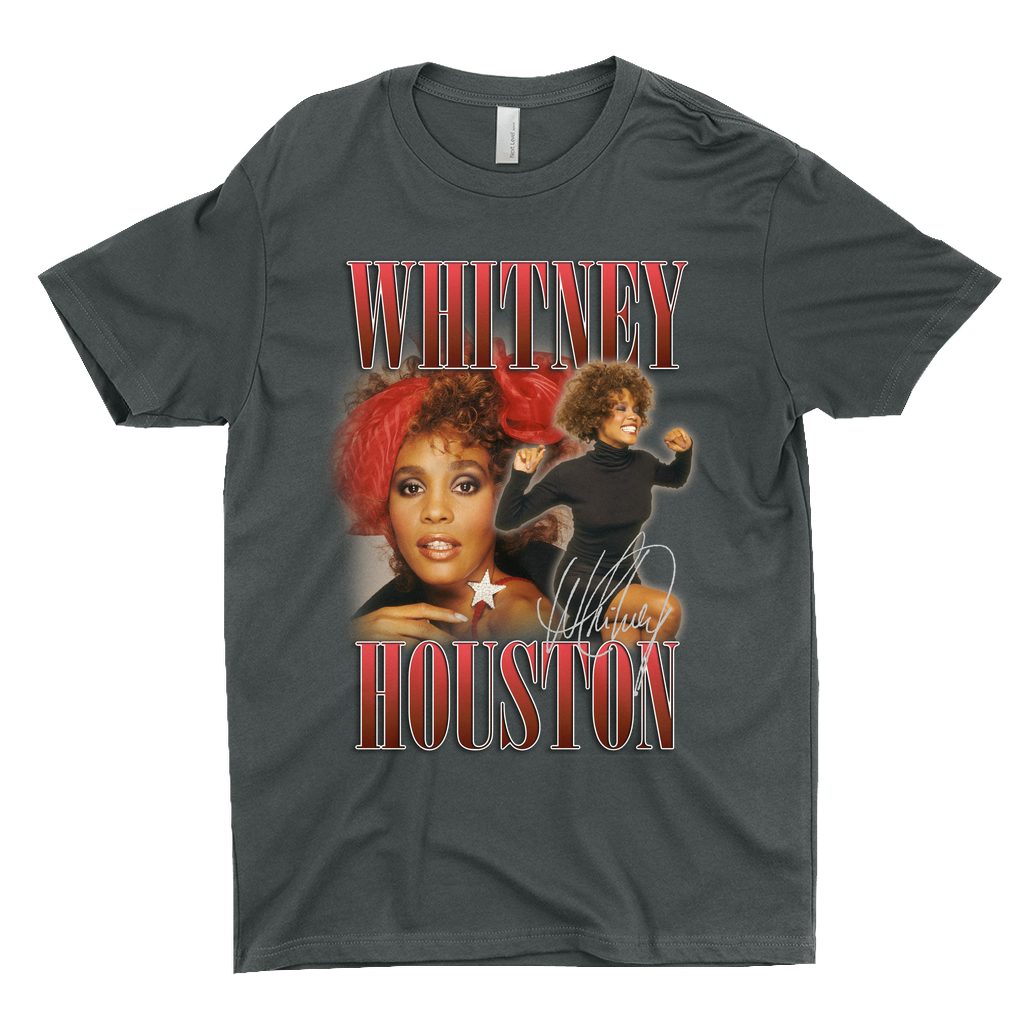 oversized whitney houston shirt