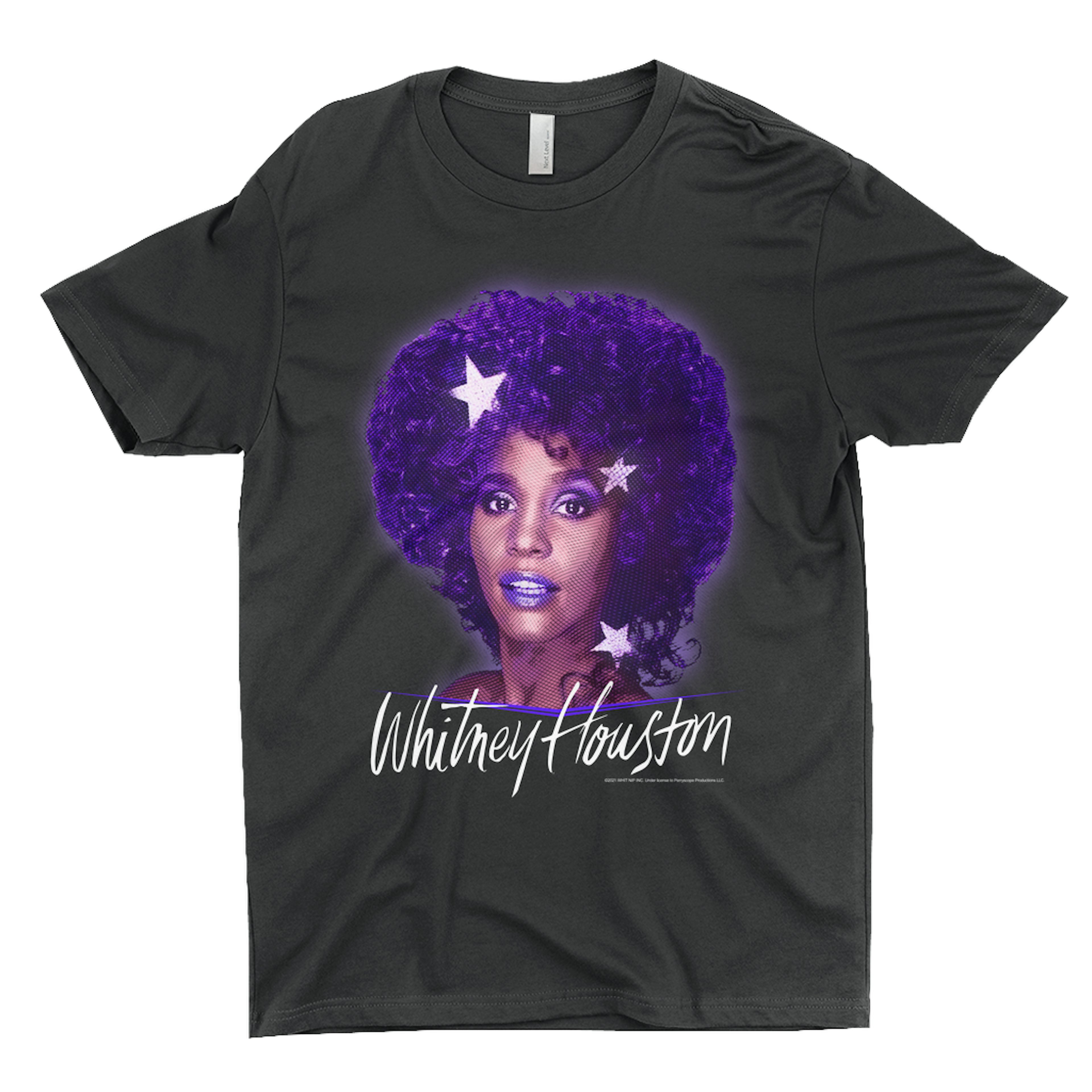 Whitney Houston T-Shirt | Whitney Album Photo Purple Design Whitney ...