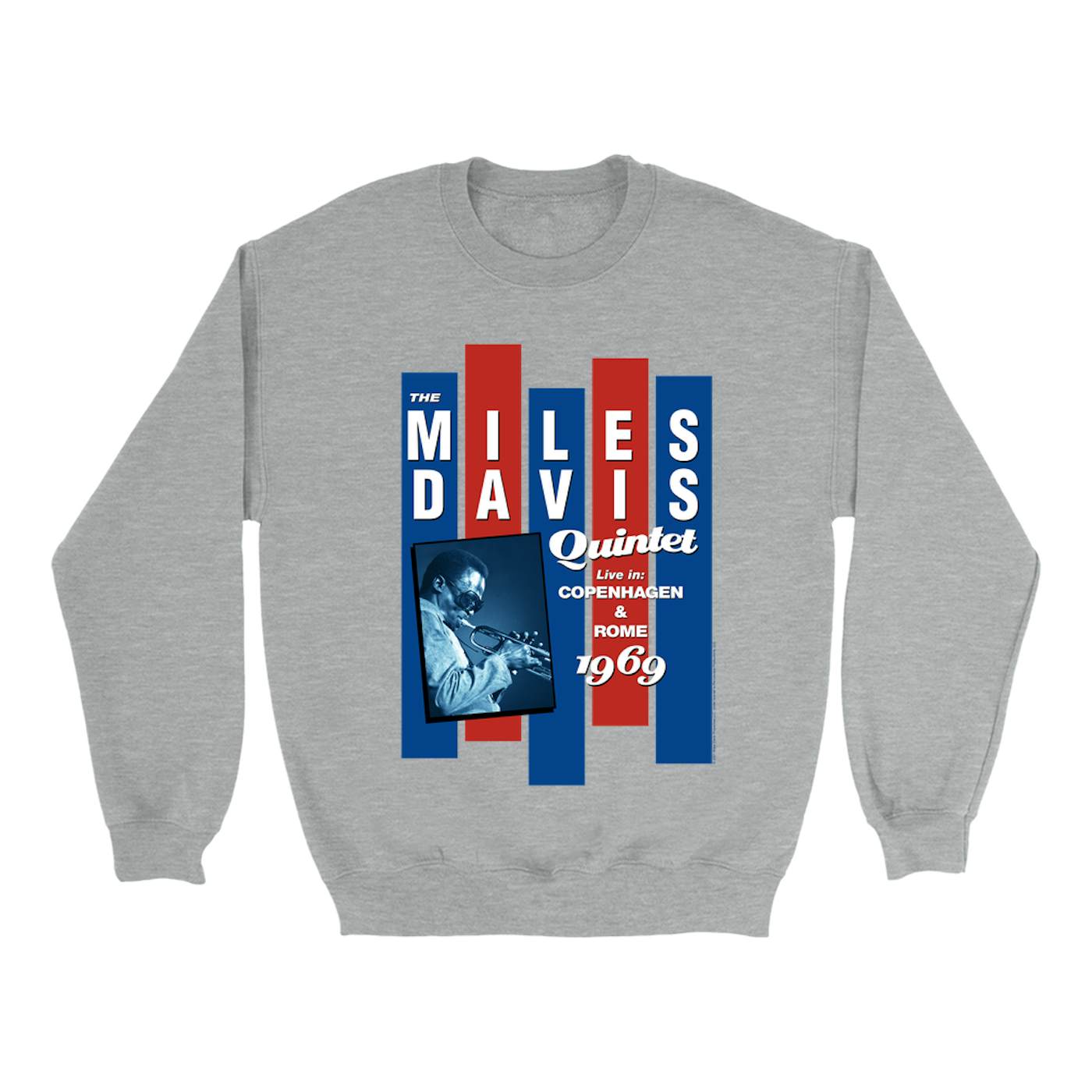 Miles Davis Quintet Concert Flyer Sweatshirt