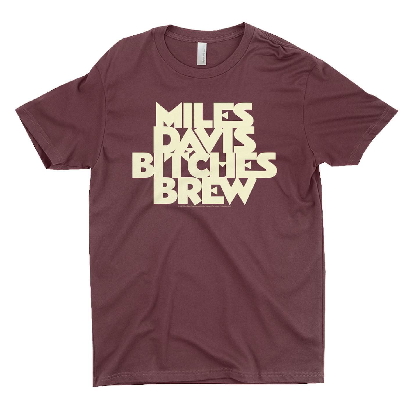 Miles Davis Sweatshirt | Bitches Brew White Logo Miles Davis Sweatshirt