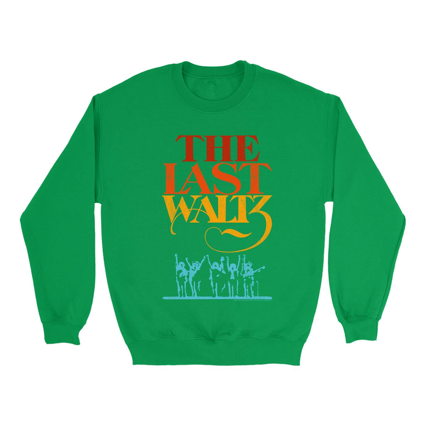 The Band Bright Colored Sweatshirt | The Last Waltz Movie Logo The Band Sweatshirt (Merchbar Exclusive)