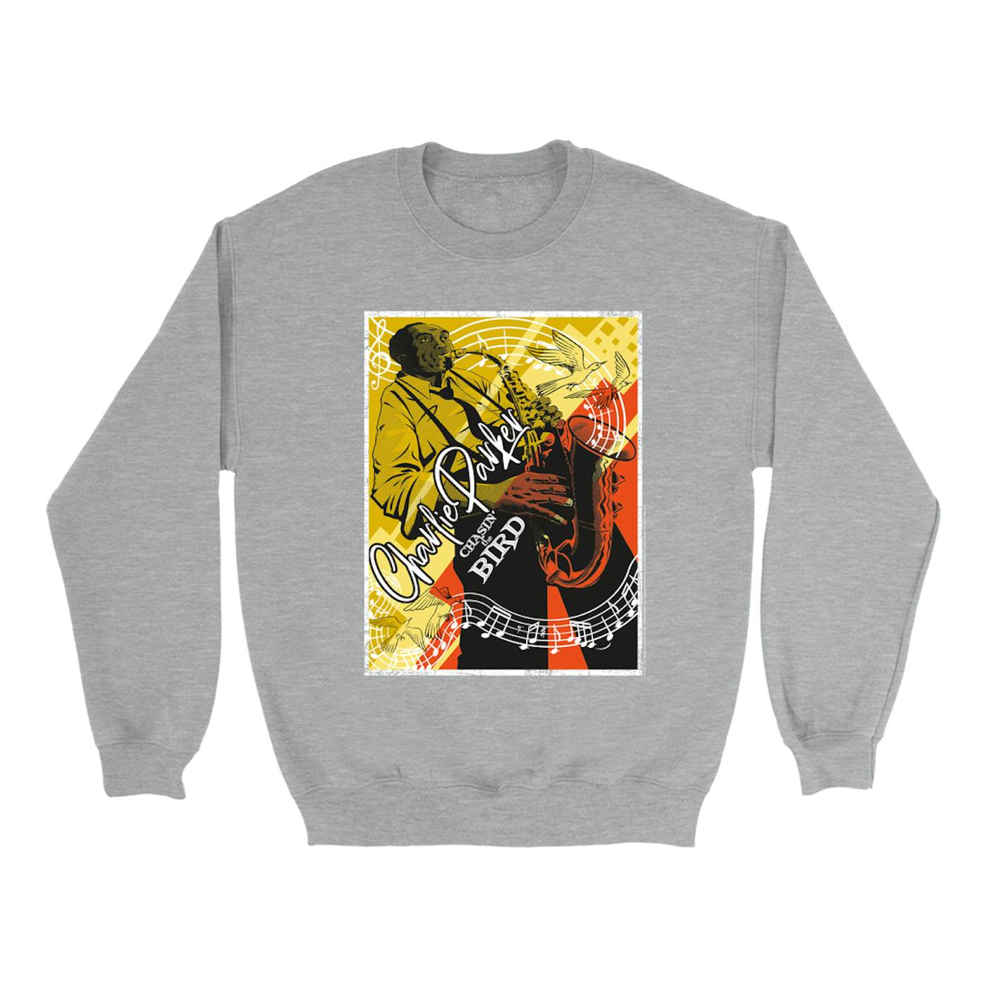 Charlie Parker Sweatshirt | Chasin' The Bird Charlie Parker Art