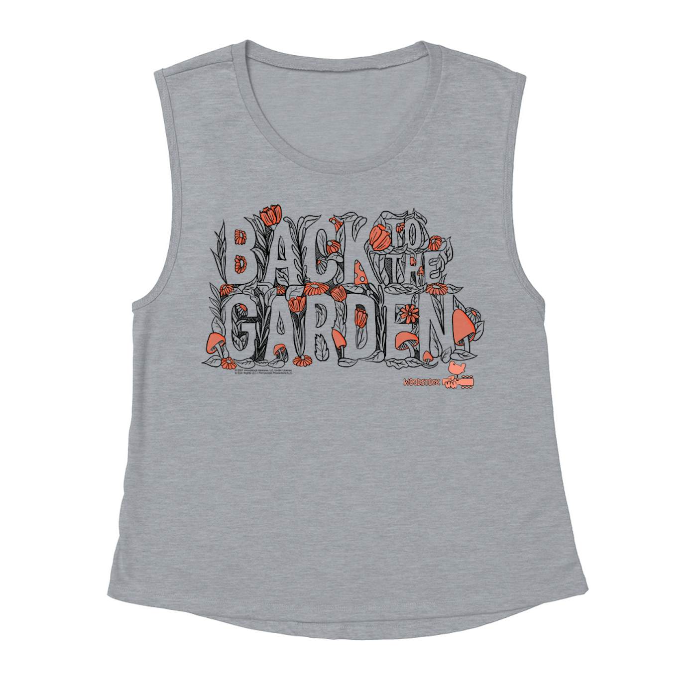 Woodstock Ladies' Muscle Tank Top | Back To The Garden Woodstock Shirt