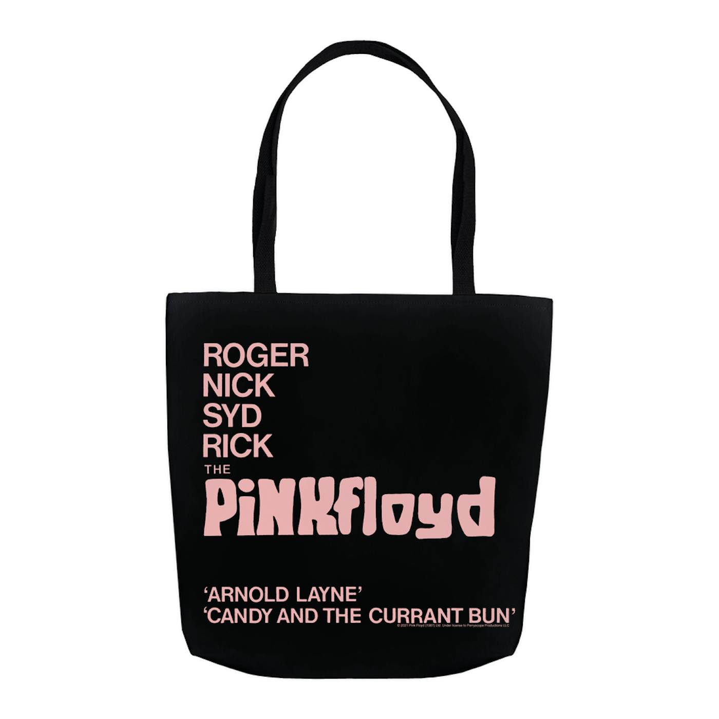Pink Floyd Tote Bag | Album Cover Featuring Arnold Layne Pink Floyd Bag (Merchbar Exclusive)