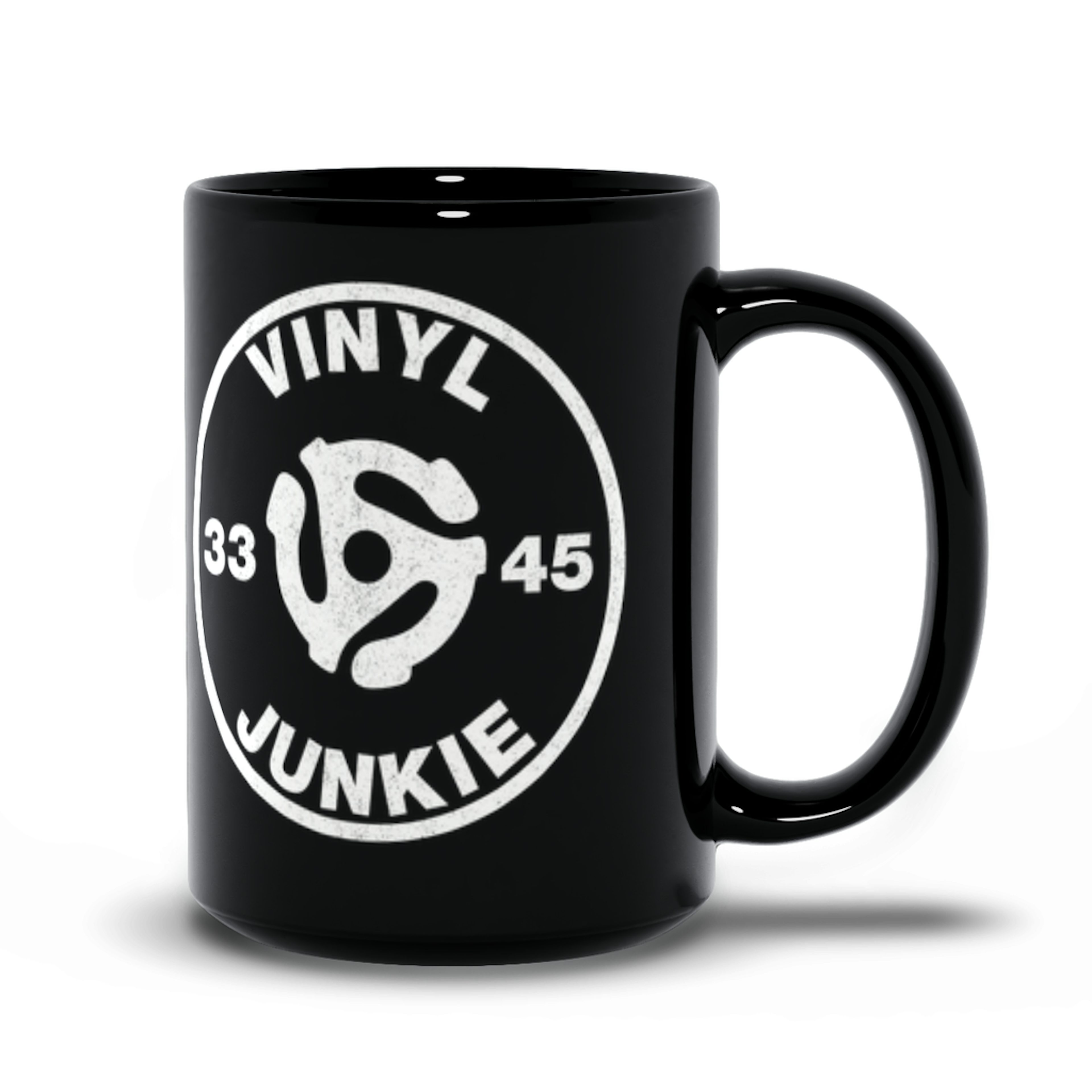 Merchbar Music Life Mug Vinyl Junkie Merchbar Music Life Mug