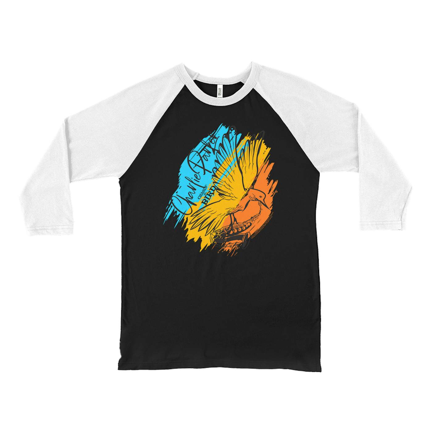 Charlie Parker T-Shirt | Chasin' The Bird Colorful Brush Stroke Image Charlie Parker Shirt