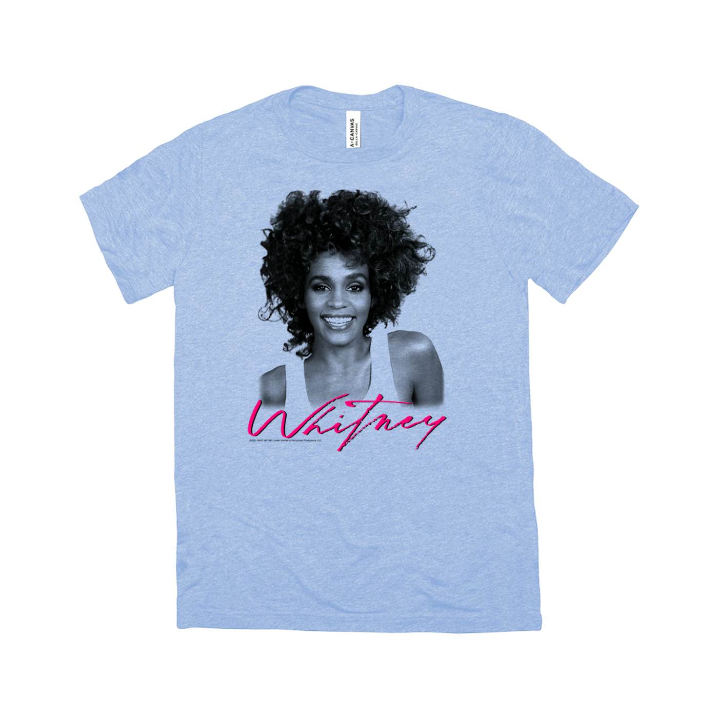 Hvile enestående Pornografi Whitney Houston Triblend T-Shirt | I Wanna Dance With Somebody Album Photo  And Logo Whitney Houston Shirt
