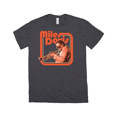 Miles Davis Triblend T-Shirt | Young Miles Retro Image Miles Davis Shirt
