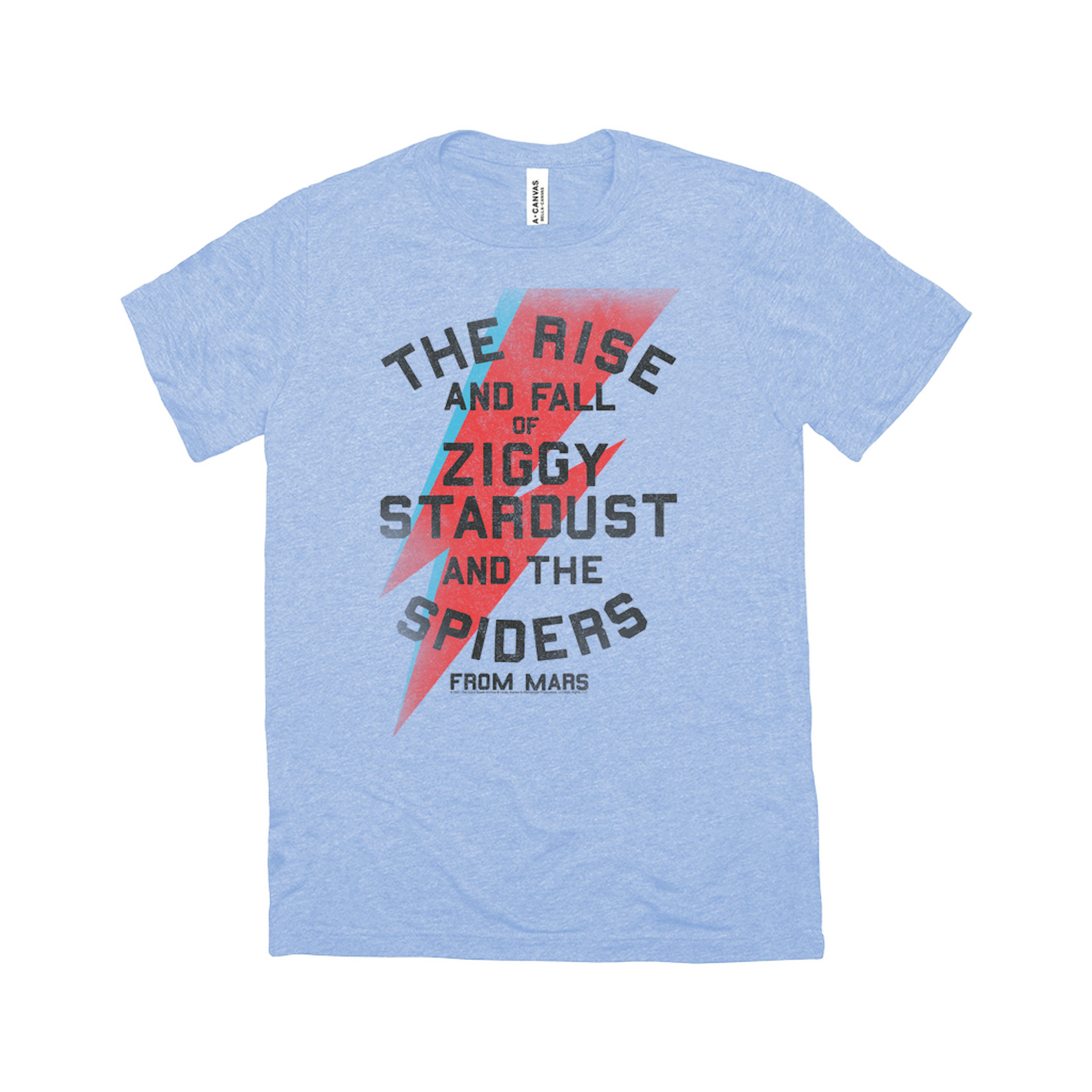 David Bowie Triblend T-Shirt | The Rise And Fall Of Ziggy Stardust