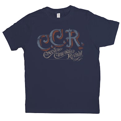 Creedence Clearwater Revival Kids T-Shirt | C.C.R. Distressed Design Creedence Clearwater Revival Shirt
