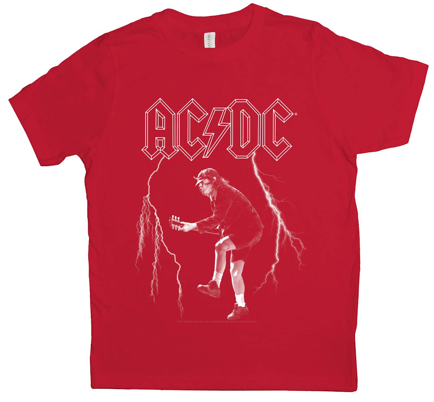 AC/DC Kids T-Shirt | Angus Young Lighting On Stage Design Shirt ...
